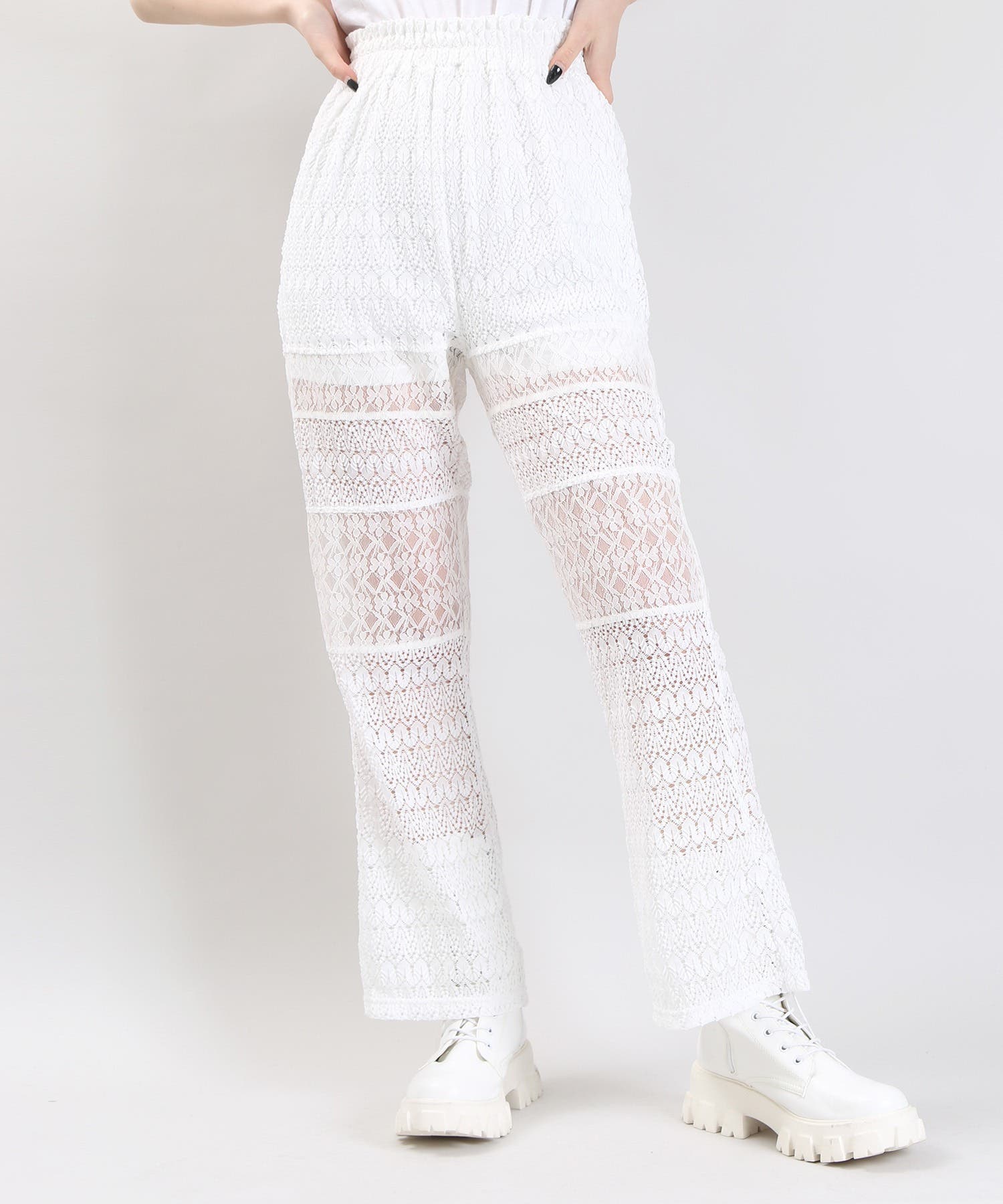 Reurie'（レウリィ）の「【ZOZO限定カラー有】レースフレア