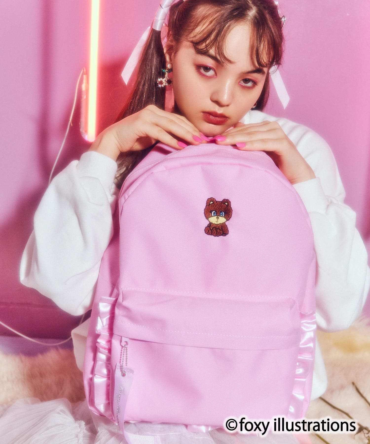 WC】【foxy illustrations WC】リュック[品番：WG010072567]｜WEGO