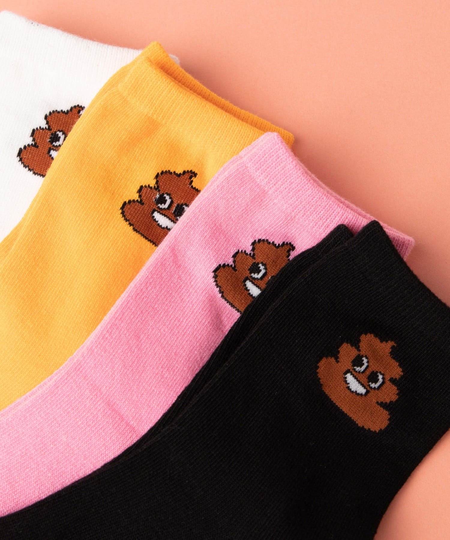 ウンチワンポイントソックス WE19AU09-LG3287[品番：WG010069593