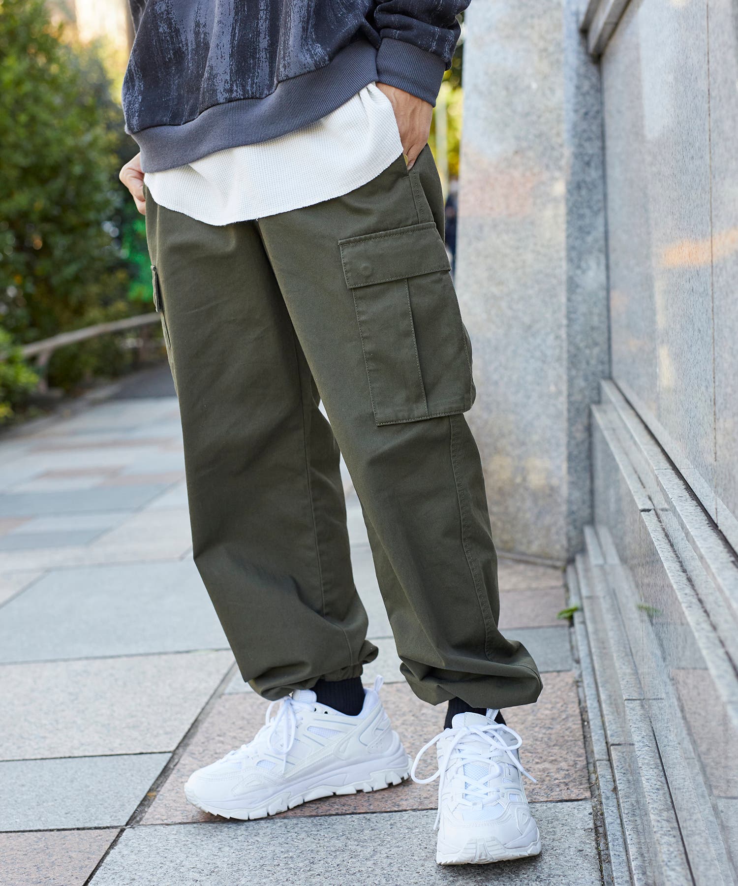 ヒ*メ様 wagamama別注　MAATEE&SONS カシミヤ　カーゴパンツ ヒ*メ様 wagamama別注 MAATEE&SONS カシミヤ カーゴパンツ - メルカリ