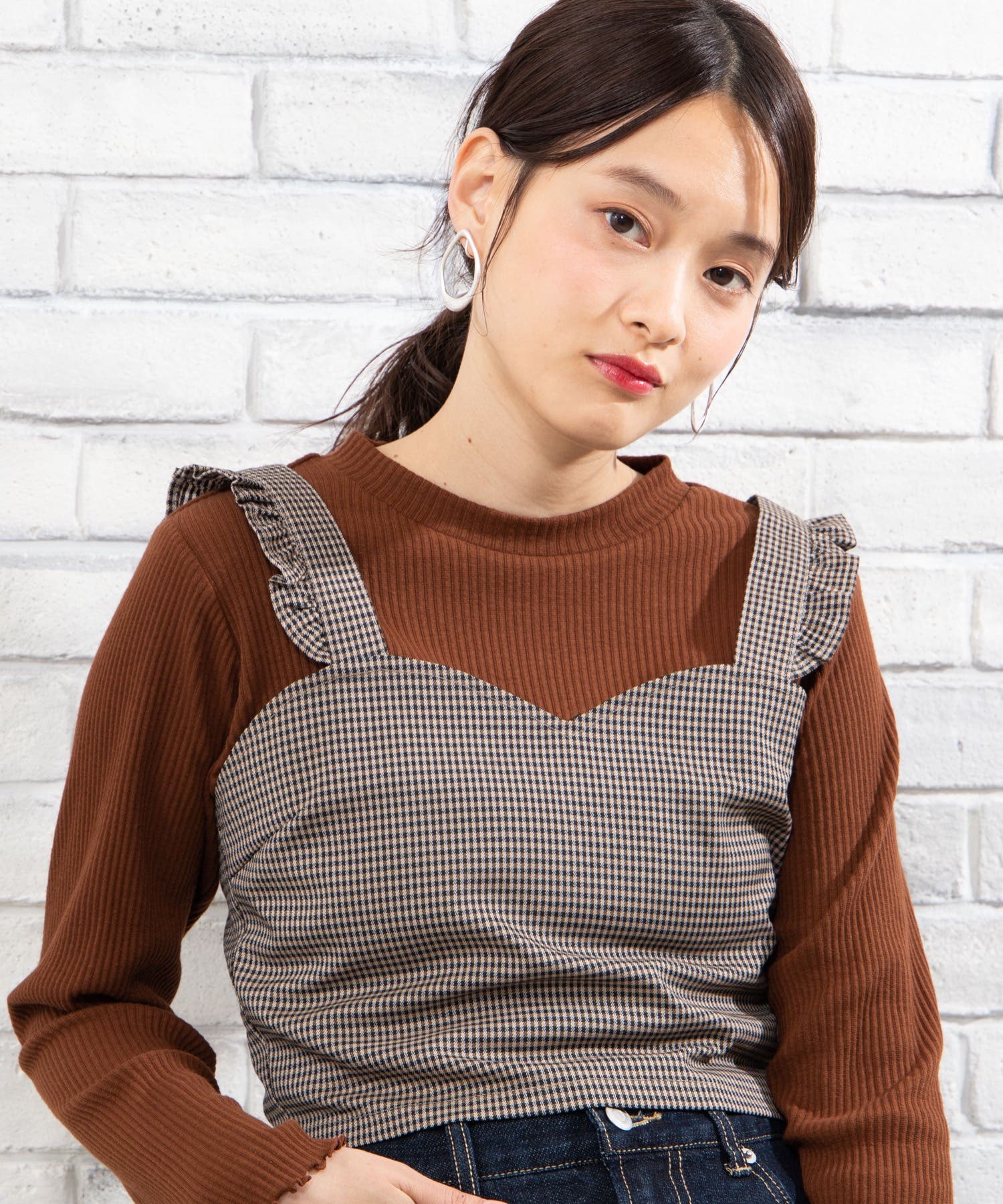 フリルビスチェ WE20SP12-L7762[品番：WG010071314]｜WEGO【WOMEN
