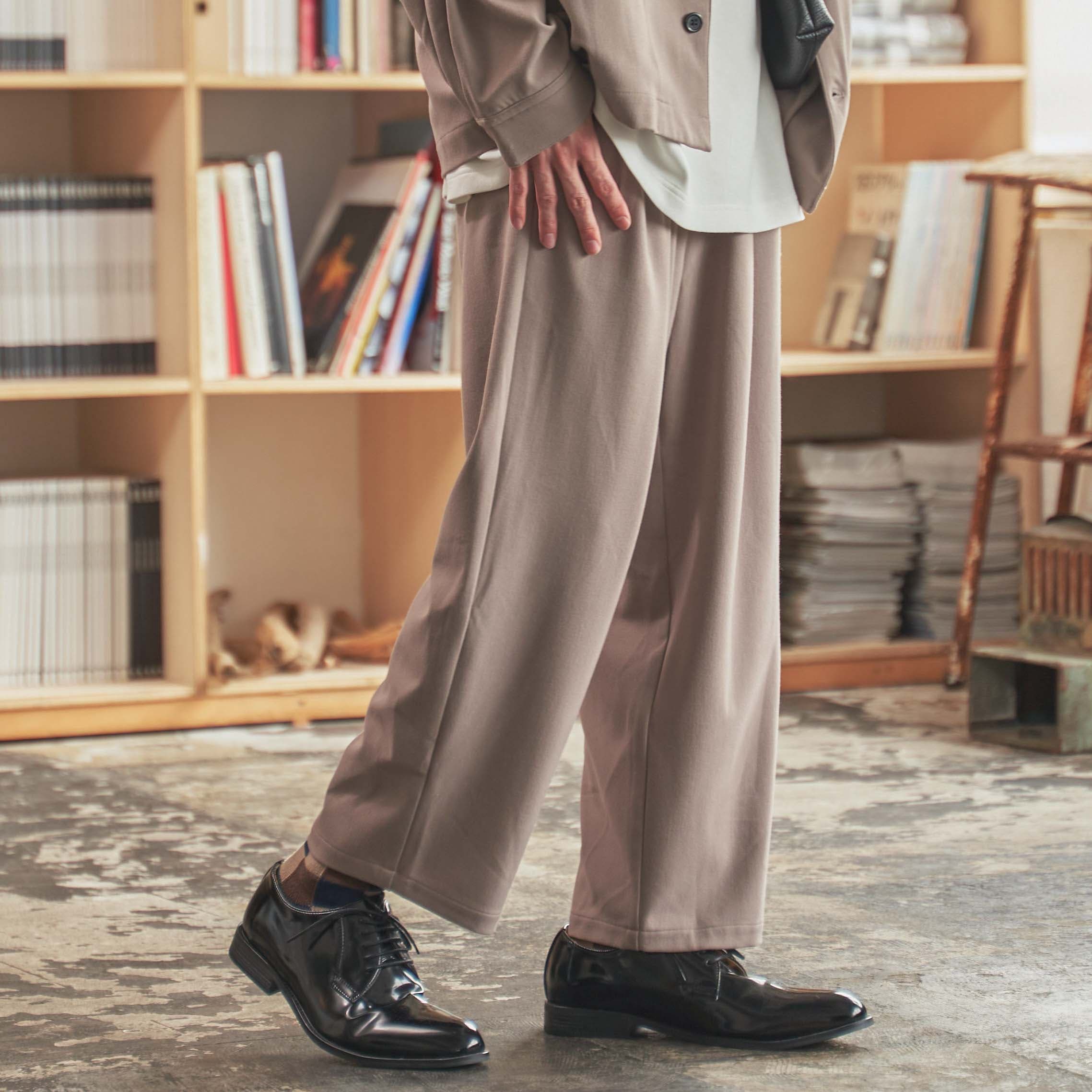 セミワイドスラックス[品番：WG010081663]｜WEGO【MEN