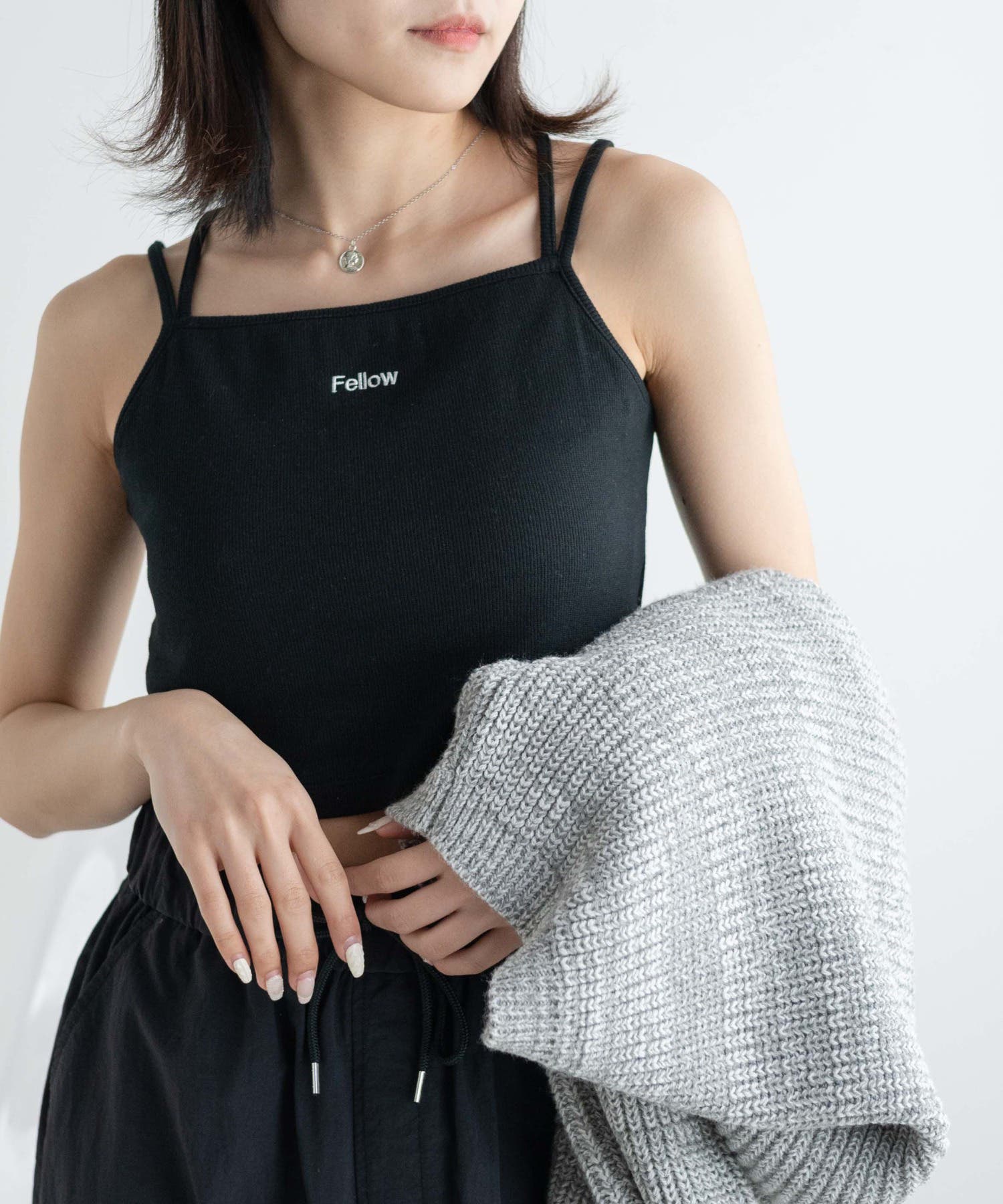 スタイルアップ♪ うさとの服 キャミソール ウエストマーク