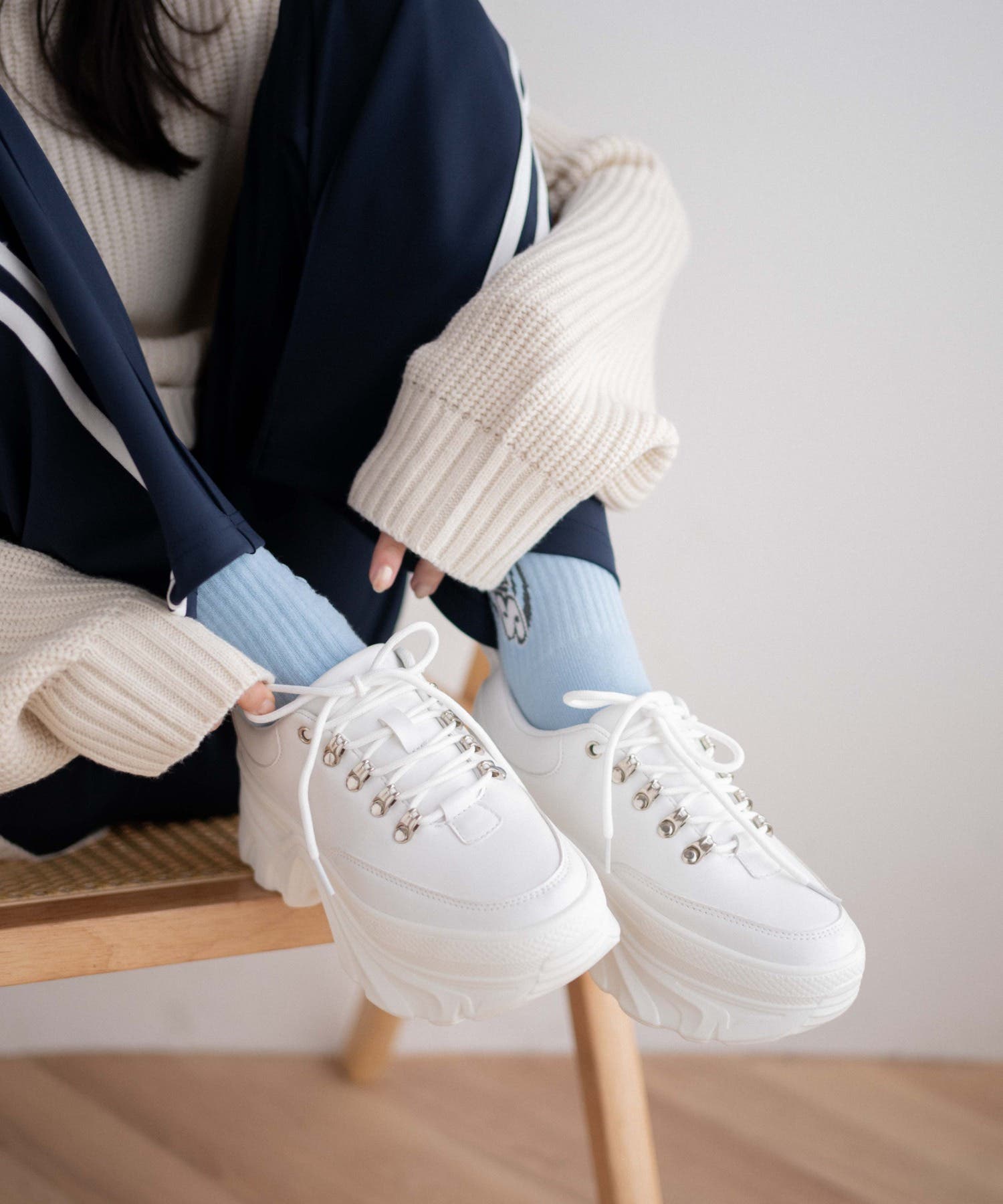 【  Jeans】モノグラム チャンキーソール スニーカー チャンキーソール スニーカー - マルチカラー | ZARA Japan / 日本