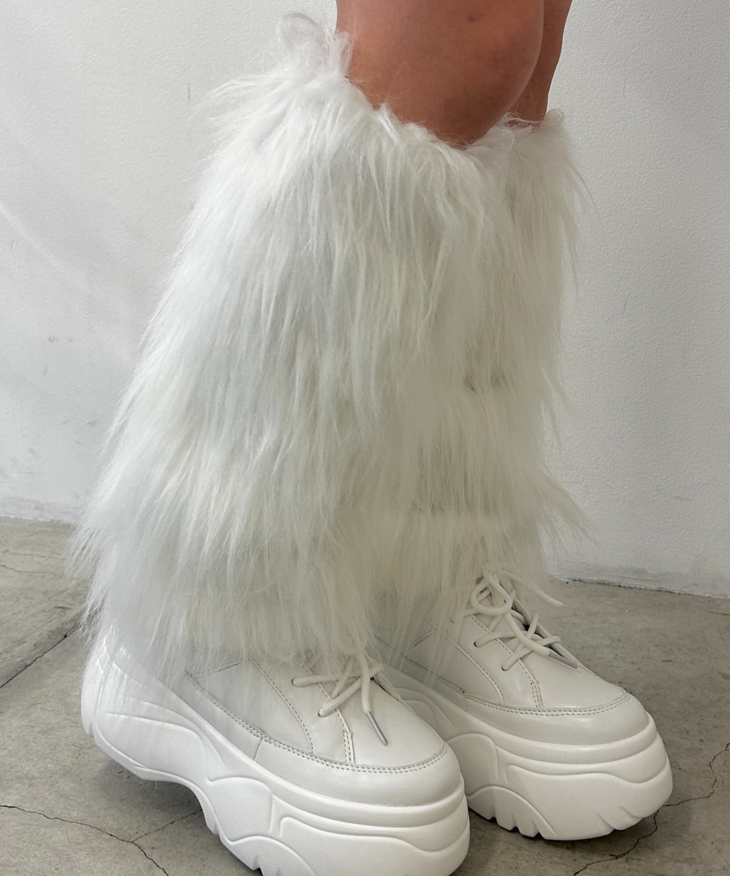 ファーレッグカバー レディース 韓国[品番：WG010088571]｜WEGO【WOMEN