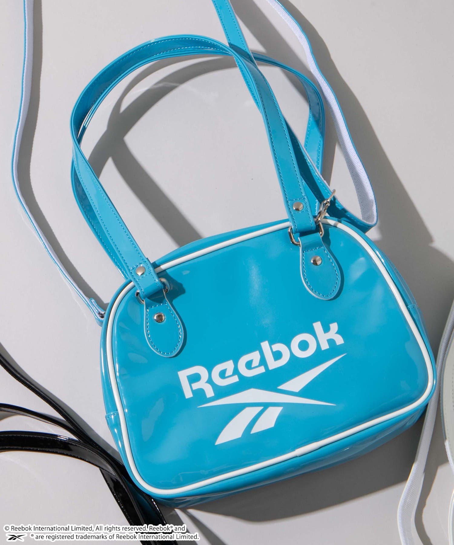 エナメルバッグ ウィッグ ENVELOPE BUCKLE TIP END 25MM｜J&M DAVIDSON｜ジェイアンドエム