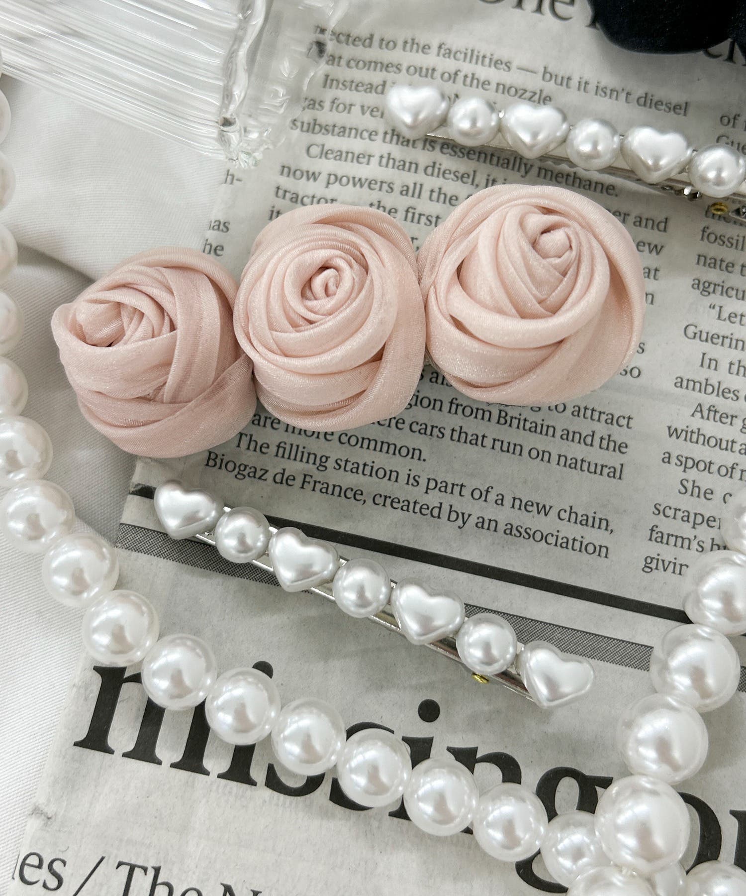 L2Pバラパールヘアクリップ[品番：WG010089622]｜WEGO【WOMEN