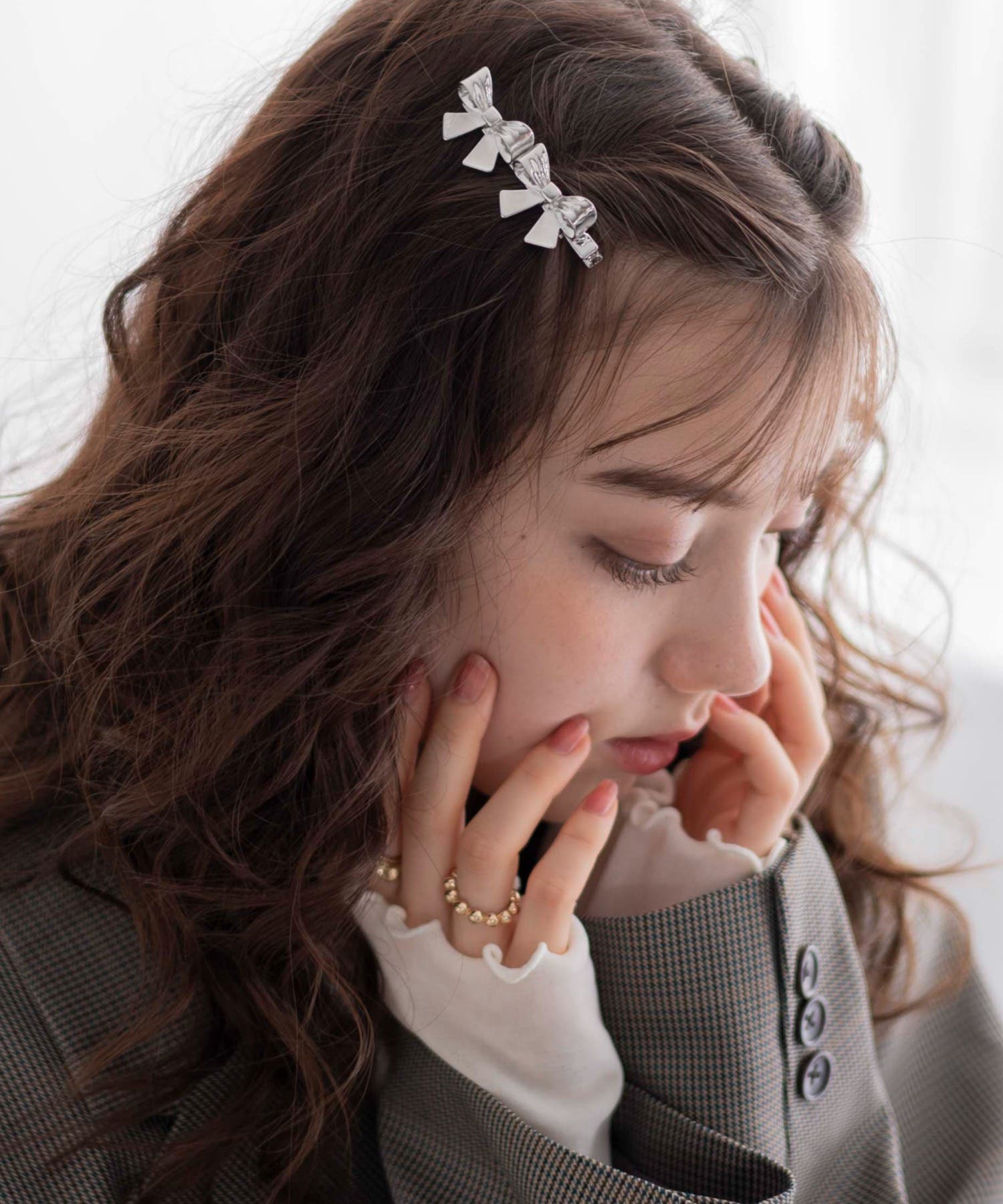 L2Pwリボンクリップ[品番：WG010089885]｜WEGO【WOMEN