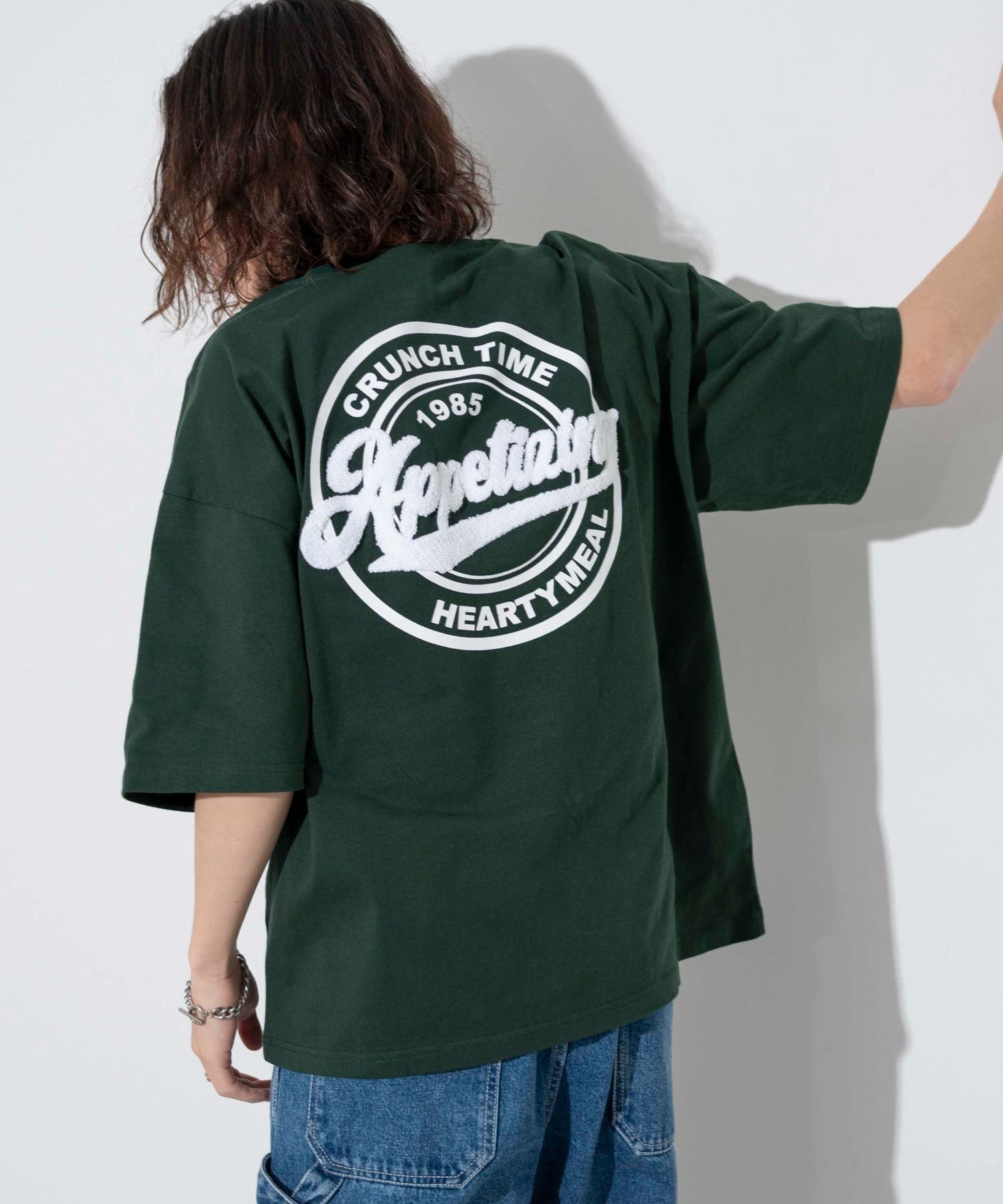 JTロゴ入り緑色シャツ サイン付き ＆プリントTシャツ＜グリーン