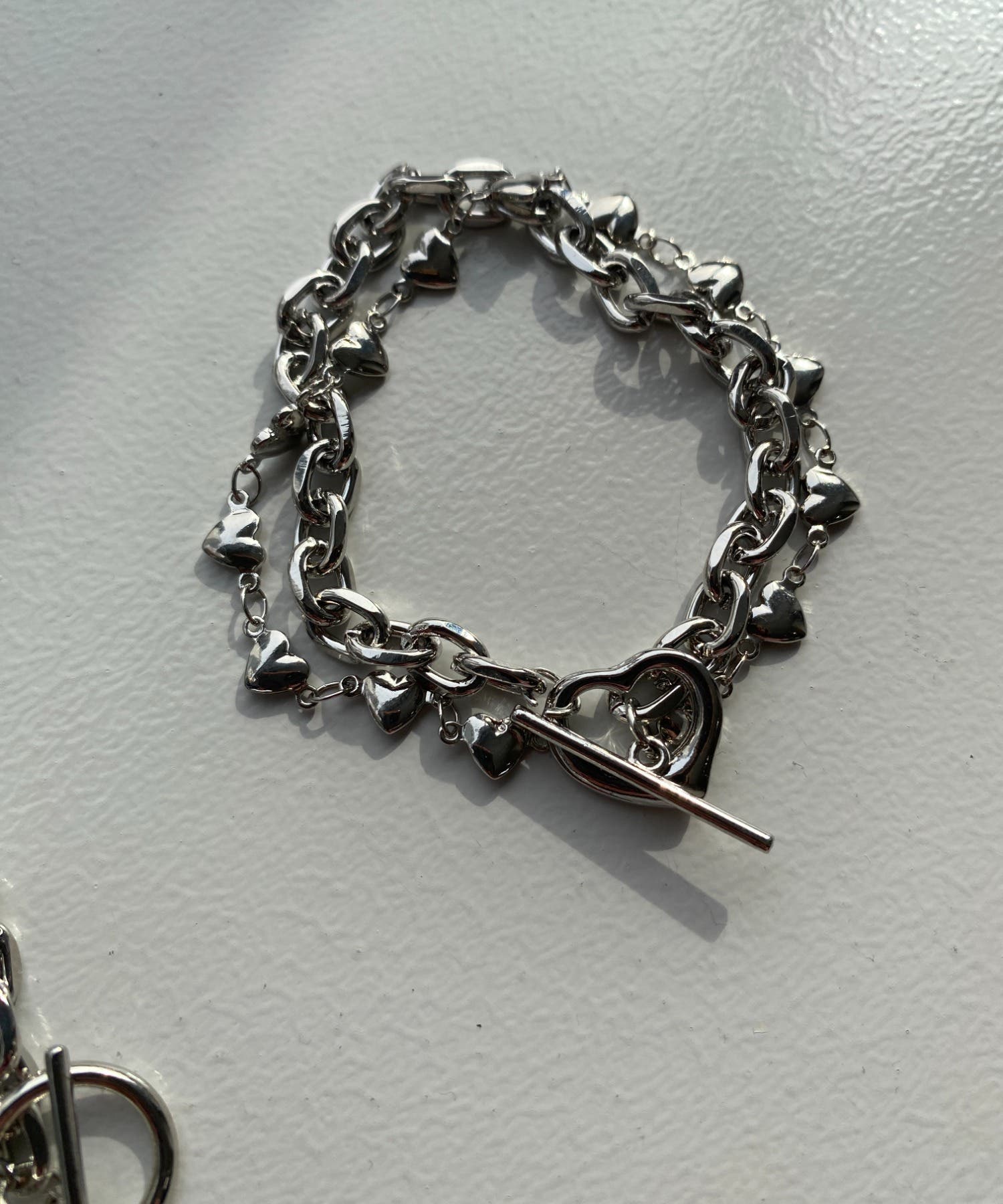 ★(ブレスオーダー可！)おまとめ購入2点！ L2連モチーフチェーンブレス[品番：WG010090318]｜WEGO【WOMEN