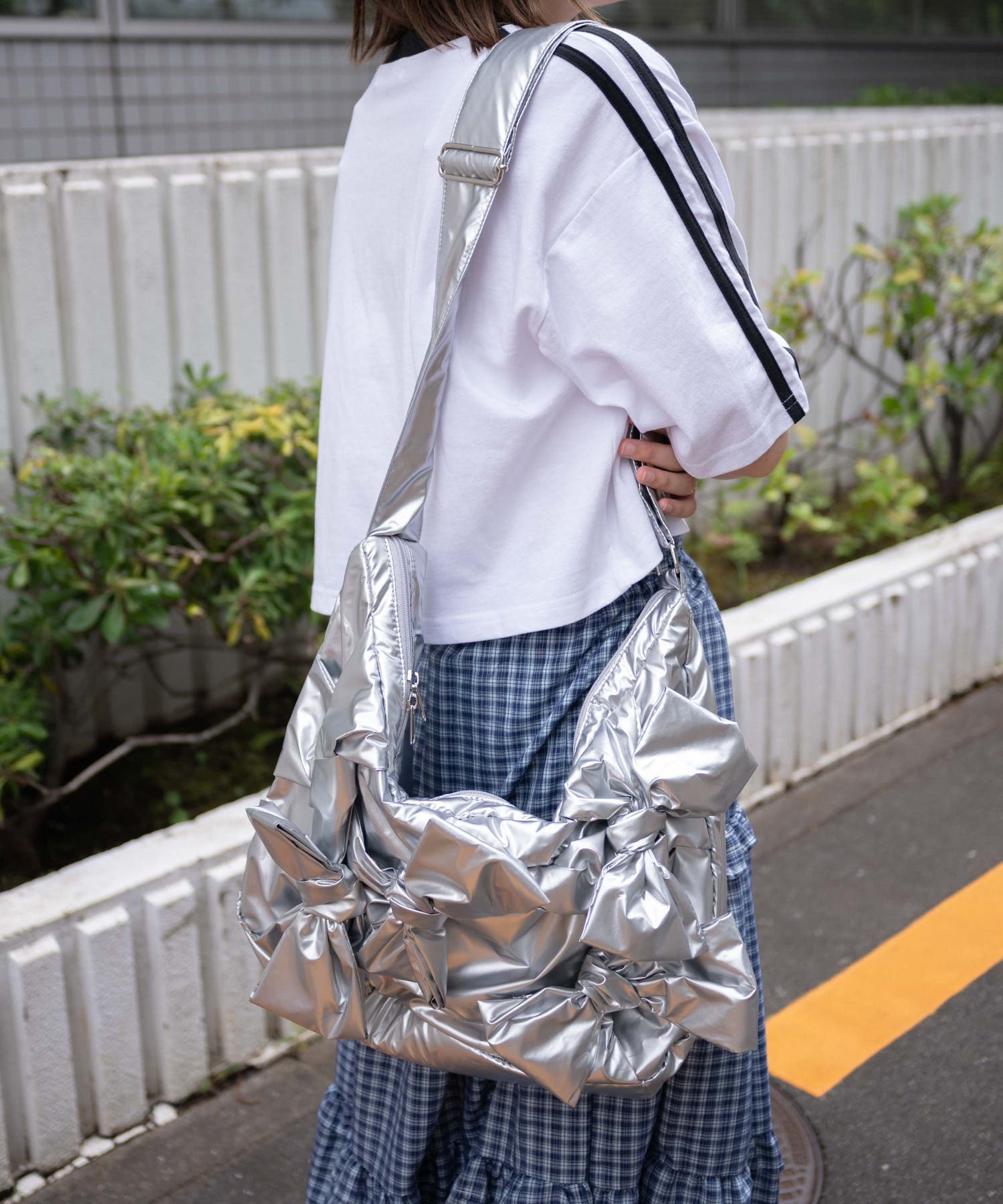 リボンデザインBIGショルダー[品番：WG010091001]｜WEGO【MEN