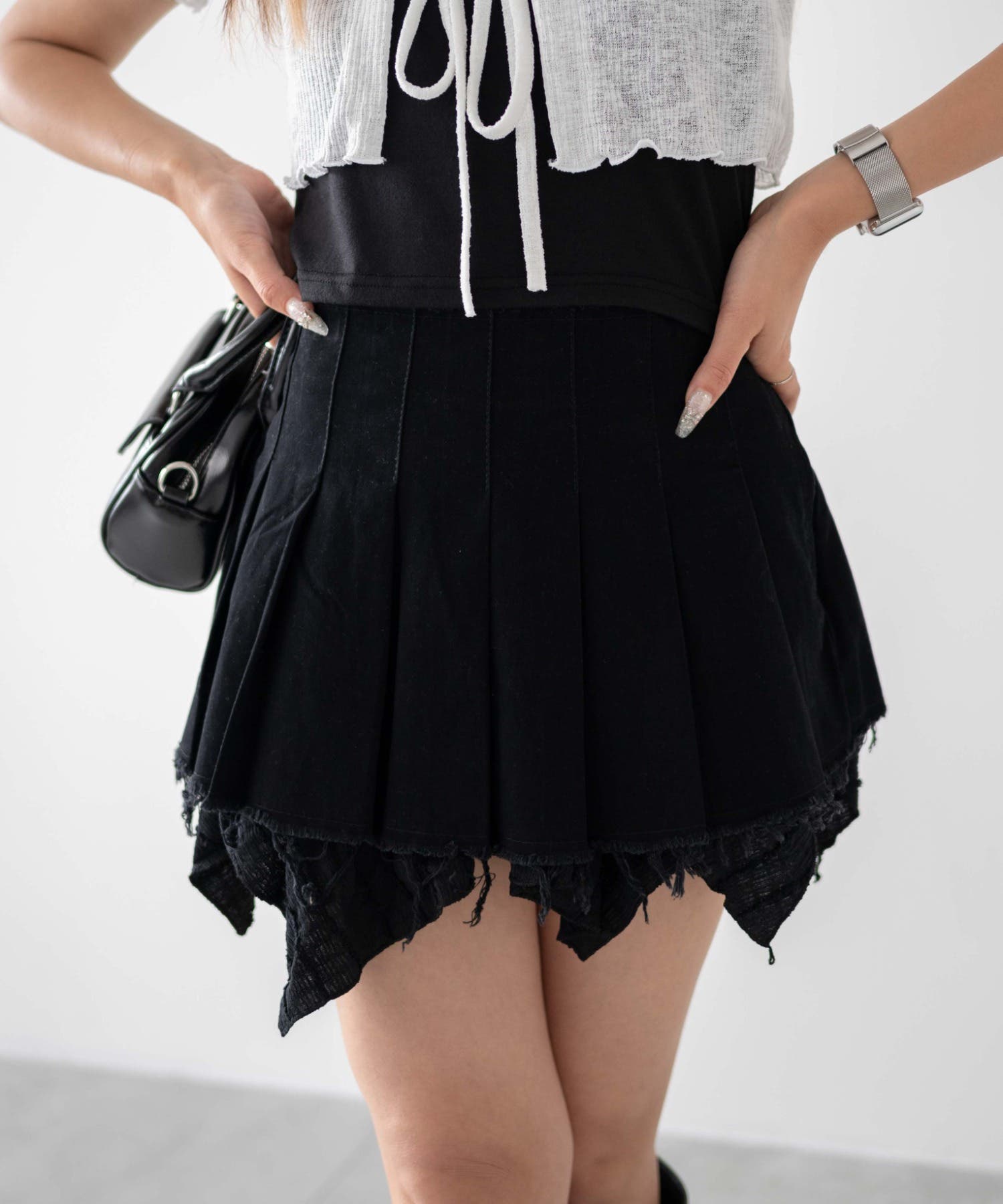 プロフ必読下さい. フミカウチダジャガードミニワンピ 黒34 プロフ必読下さい. フミカウチダジャガードミニワンピ 黒34