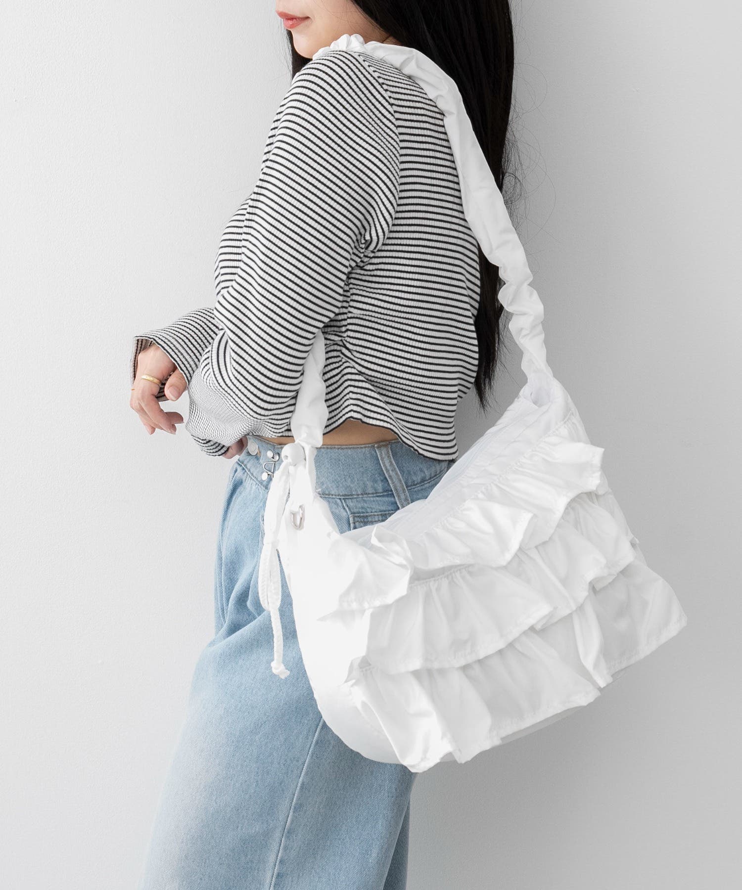 フリルドロストギャザーショルダー[品番：WG010092085]｜WEGO【WOMEN 