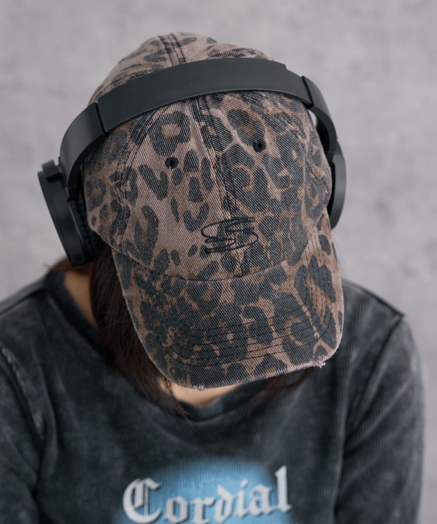 刺繍レオパードキャップ[品番：WG010092602]｜WEGO【MEN
