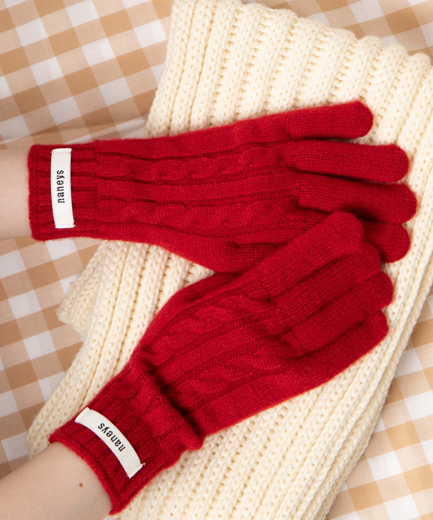 ケーブル編みグローブ[品番：WG010092652]｜WEGO【WOMEN】（ウィゴー