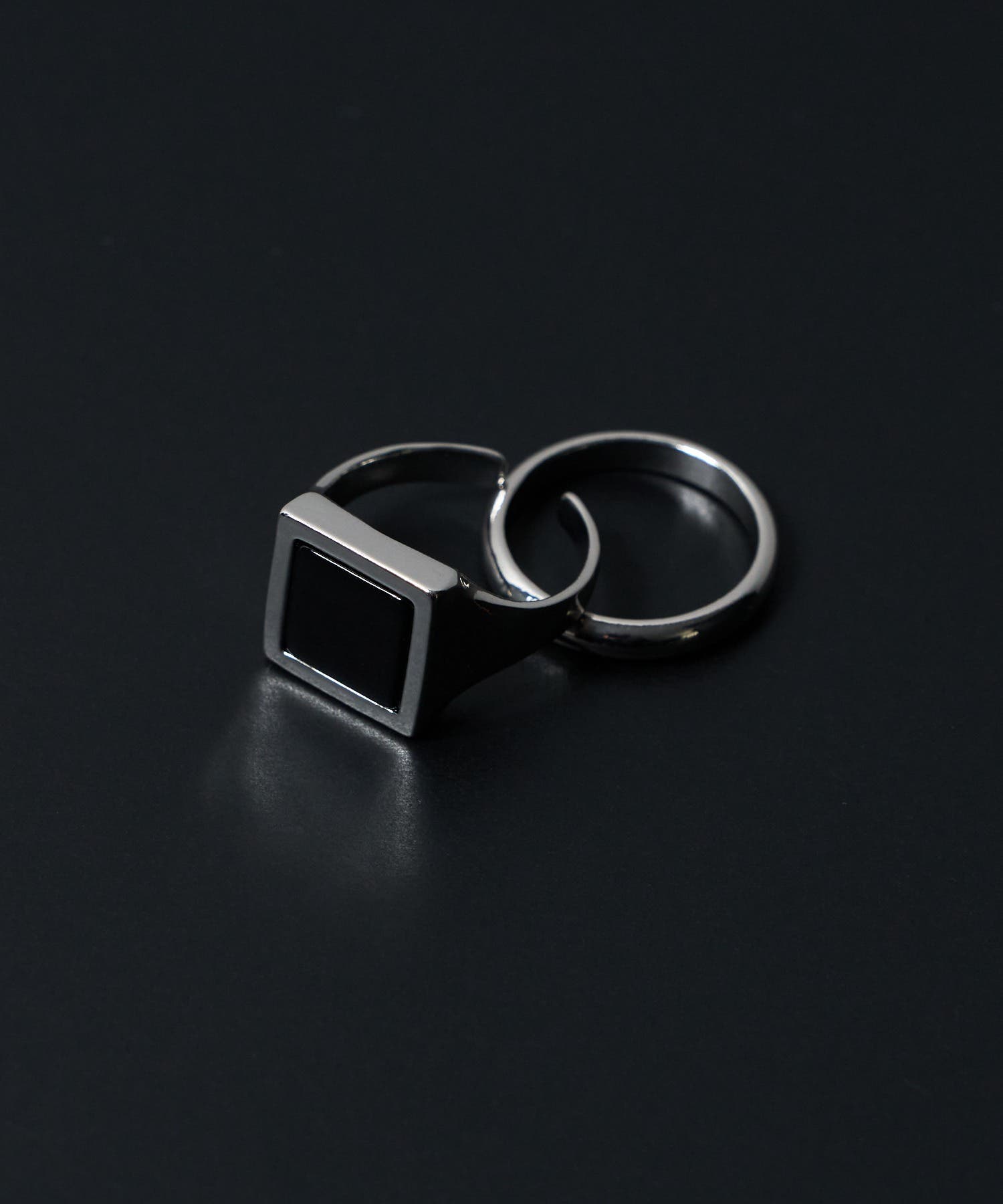 2Pシグネットリング[品番：WG010092671]｜WEGO【MEN】（ウィゴー