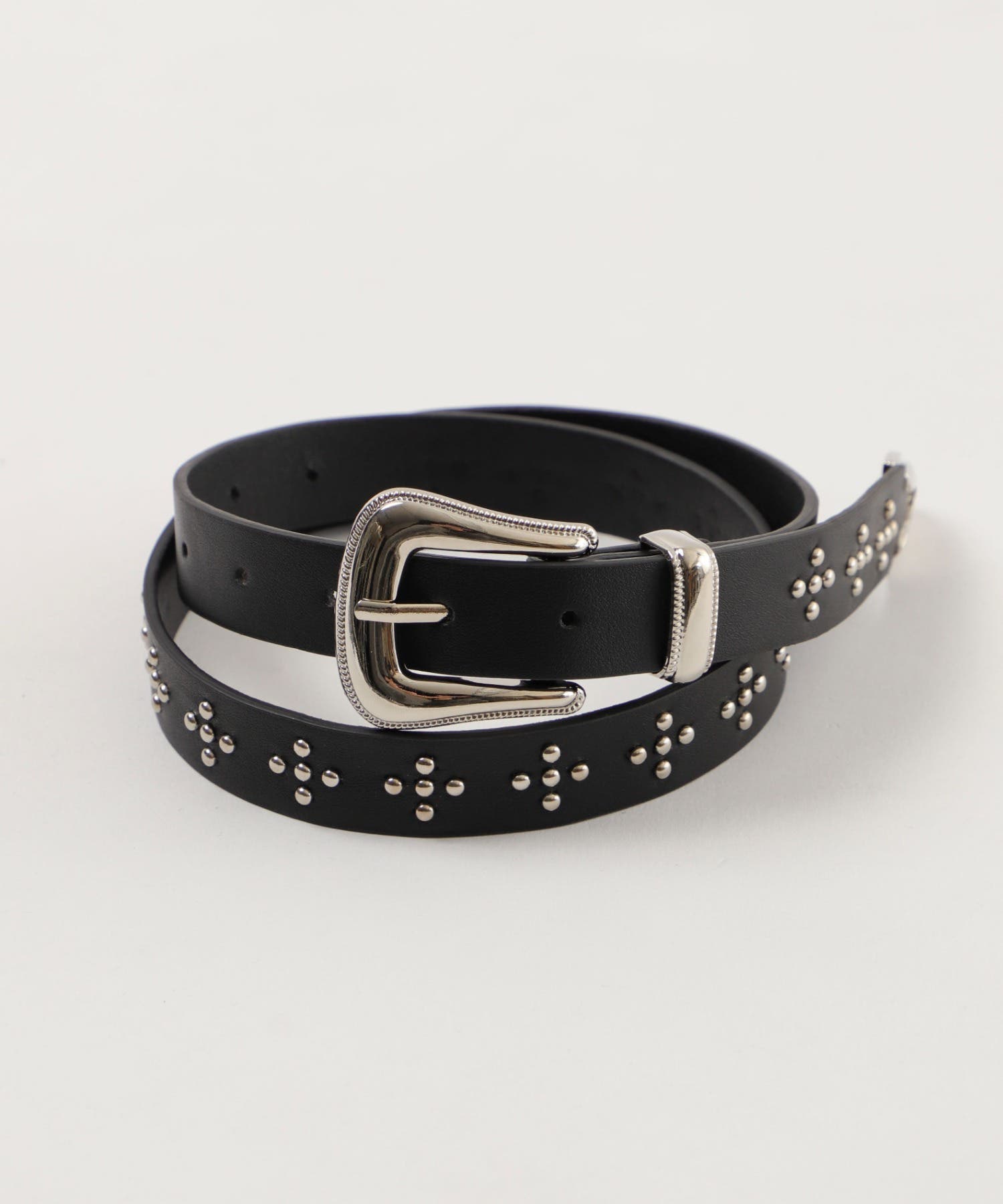 Lクロススタッズベルト[品番：WG010093918]｜WEGO【WOMEN
