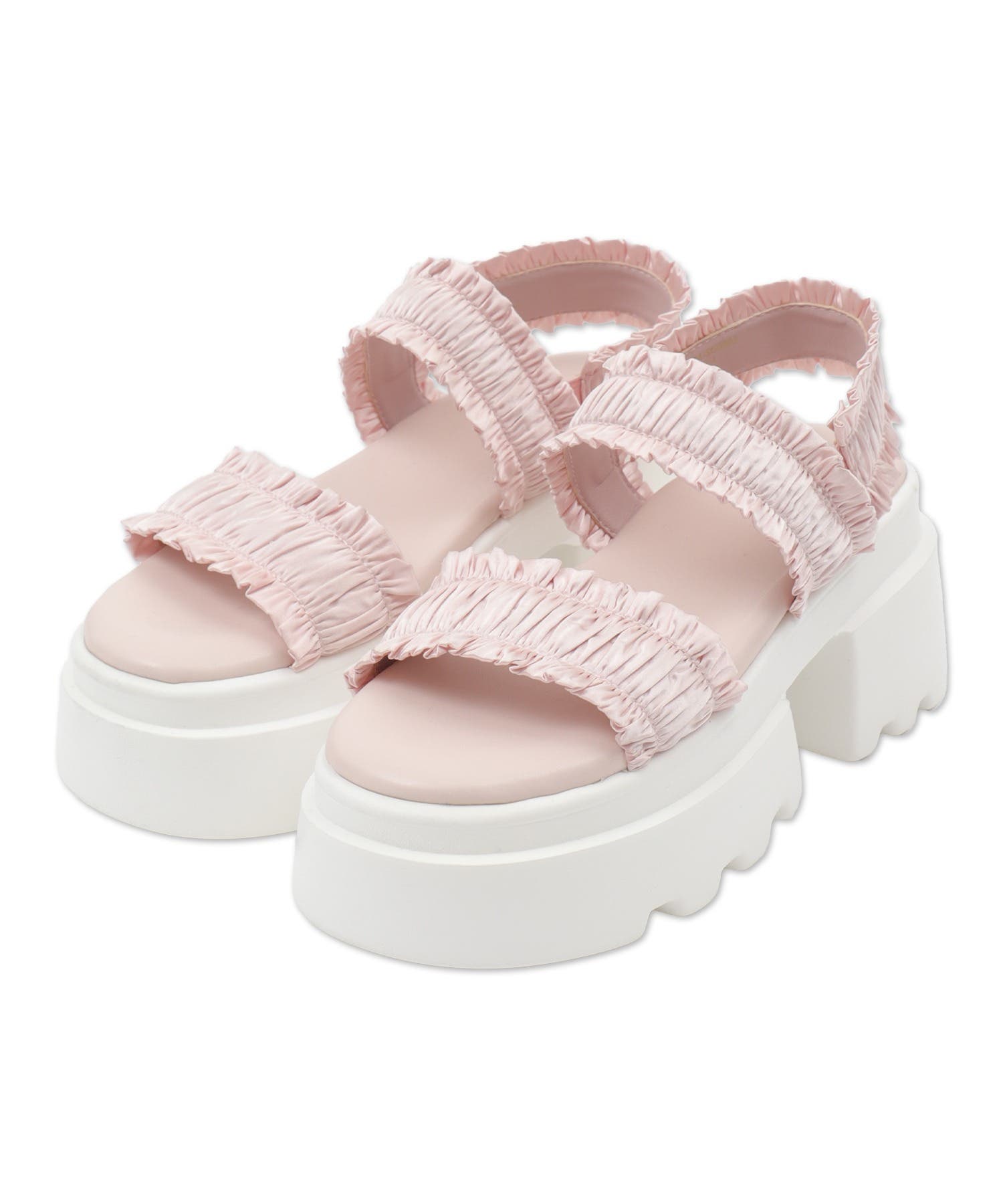 ギャル　厚底　サンダル　ファー　Y2K dia egg egoist GYDA ギャル ファー サンダル 厚底 GYDA egoist egg dia Y2K Y2系