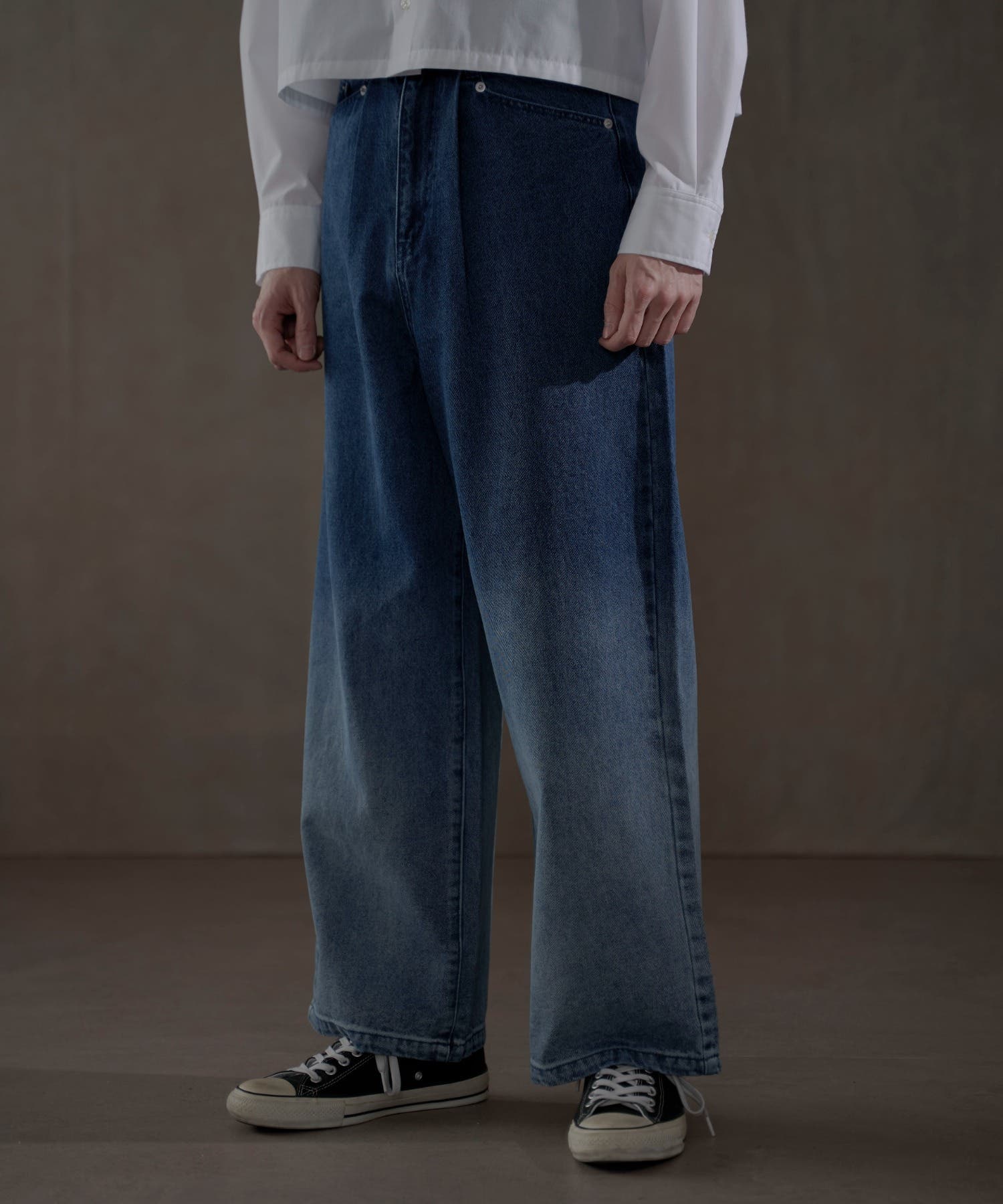 グラデーションバギーデニム[品番：WG010094162]｜WEGO【MEN 