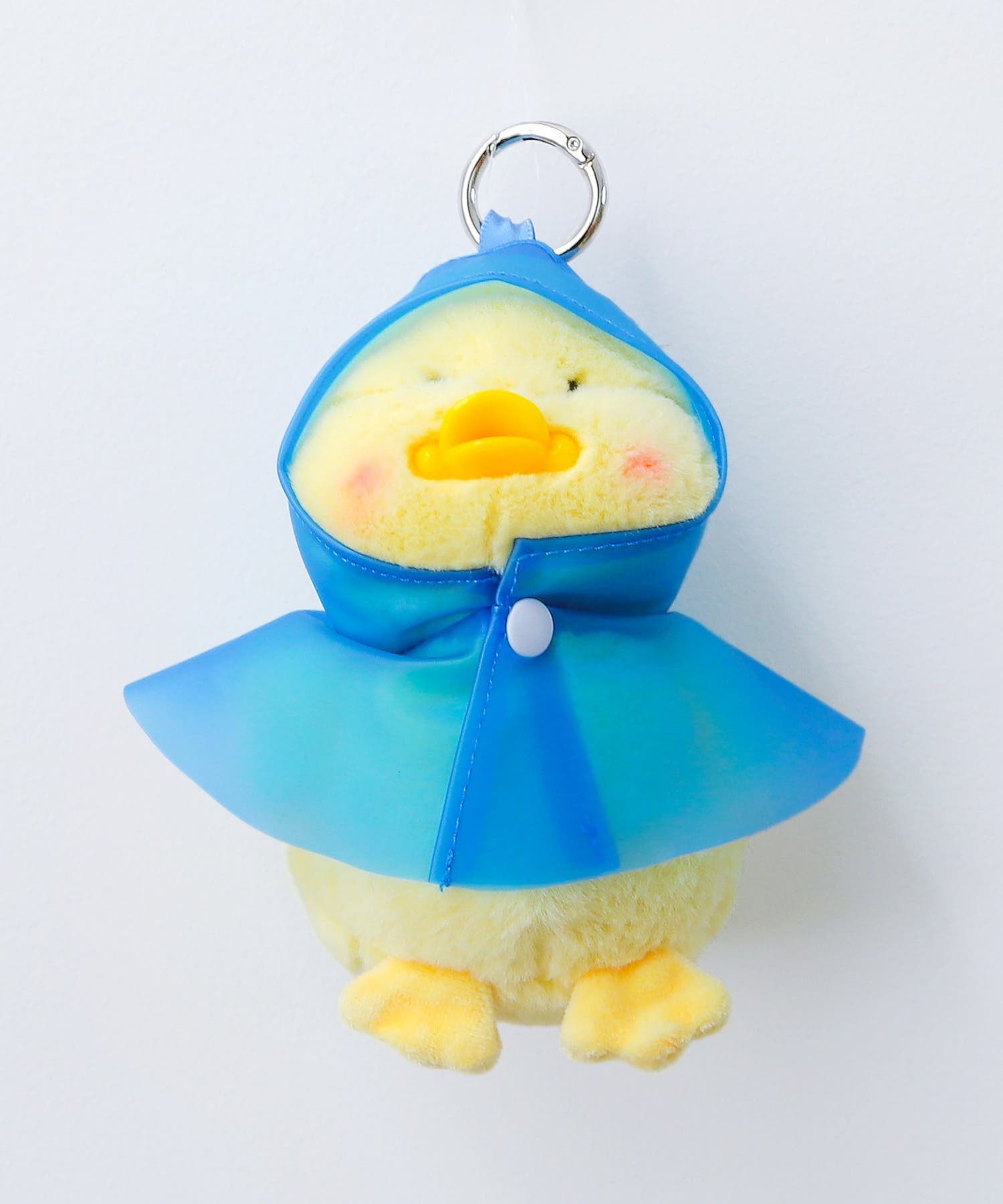 レインコートあひるぬいぐるみキーホルダー[品番：WG010094432