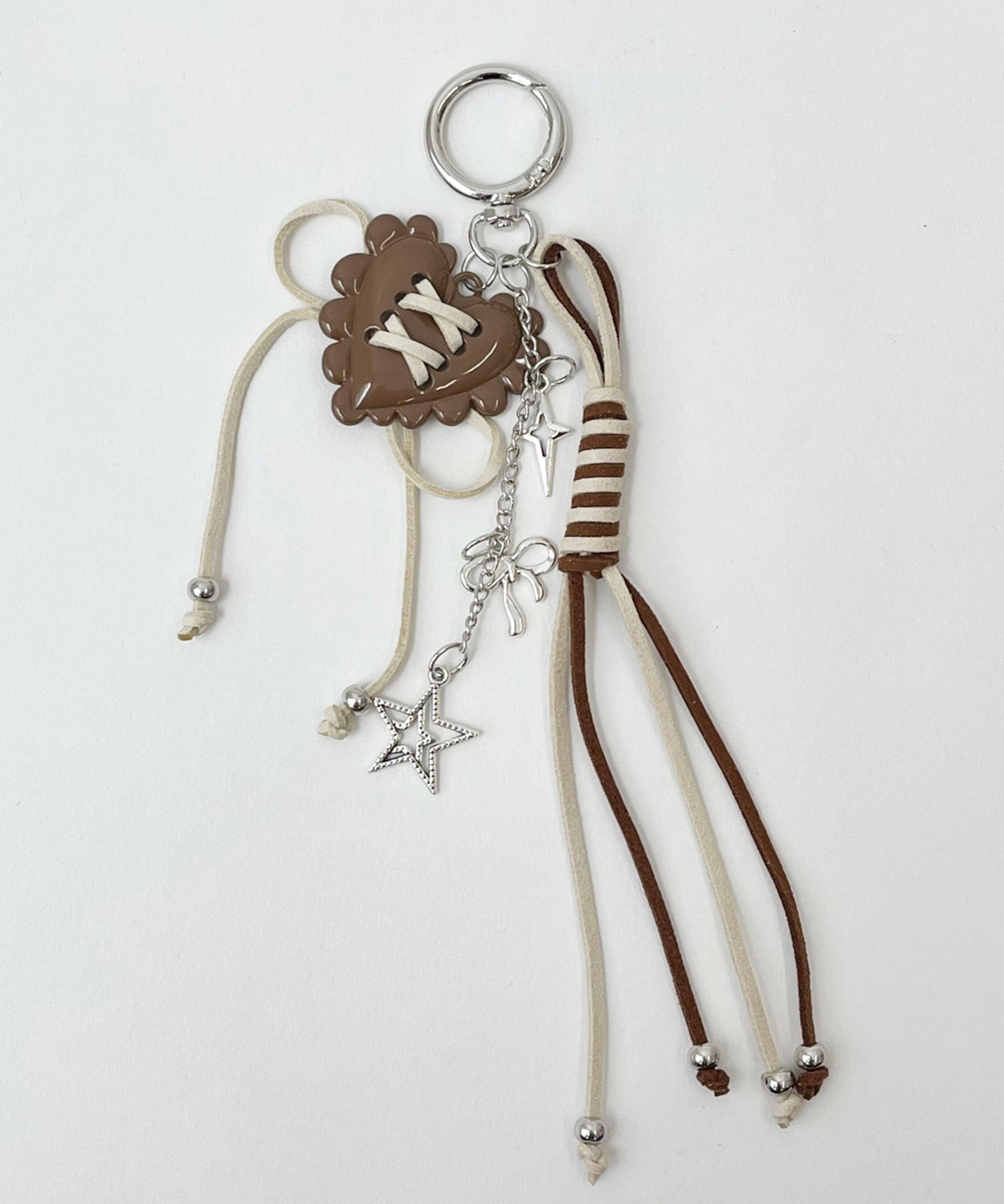 レースアップハートセットキーホルダー[品番：WG010095458]｜WEGO