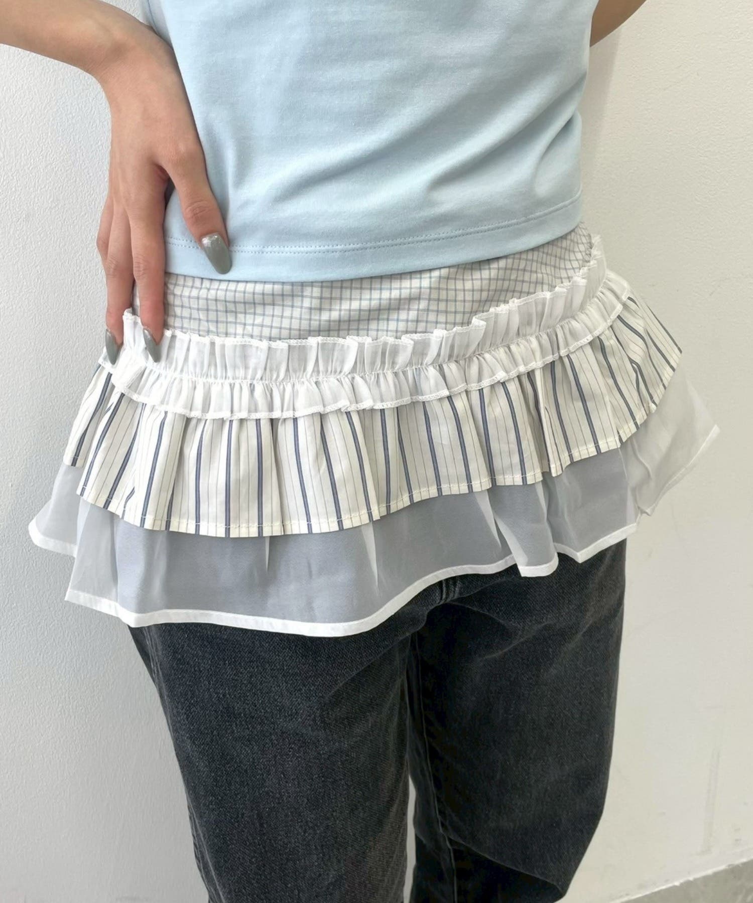 スカート popo パターンMIXラップスカート[品番：WG010095656]｜WEGO【WOMEN