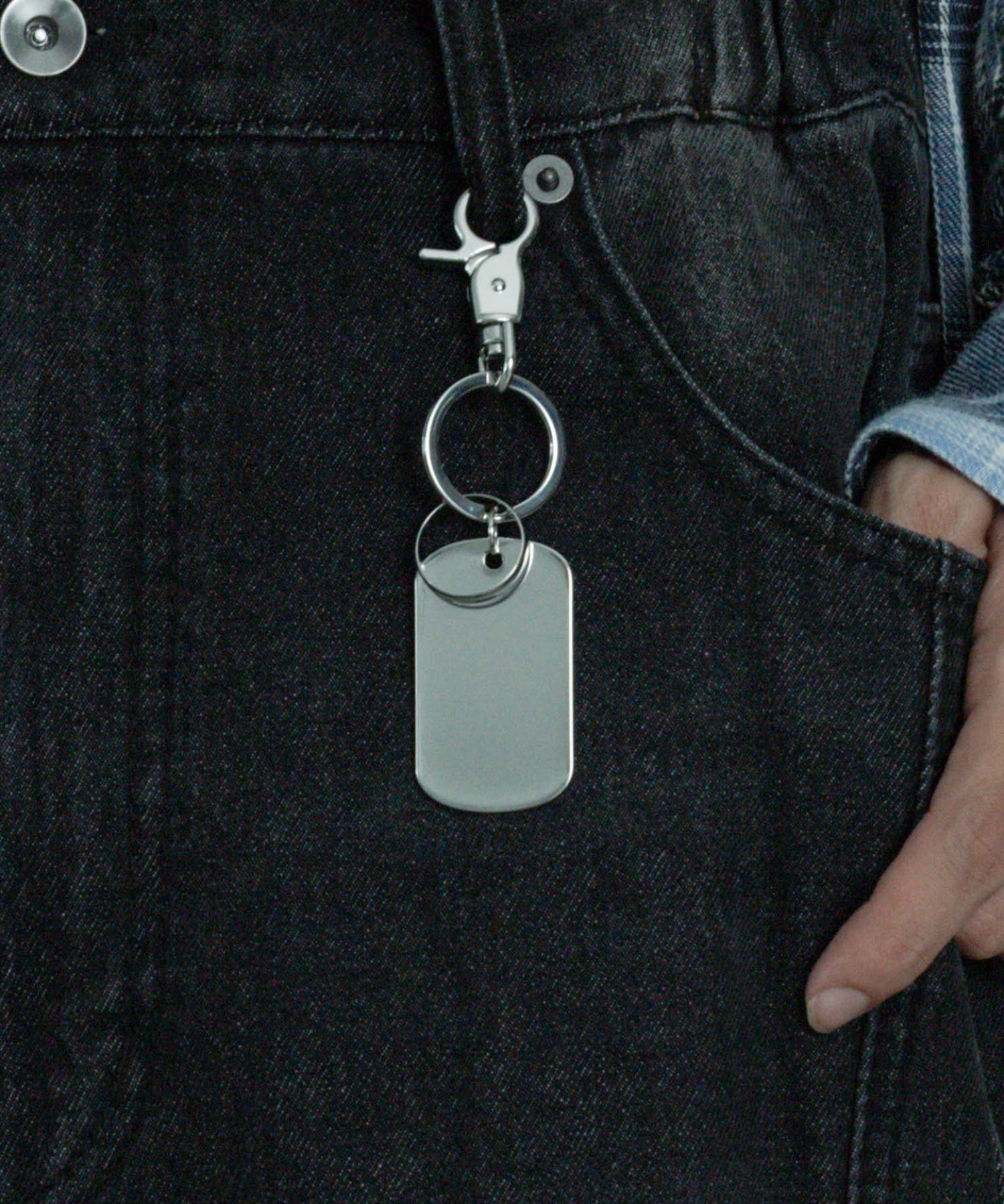 Mドッグタグキーチェーン[品番：WG010096023]｜WEGO【MEN】（ウィゴー