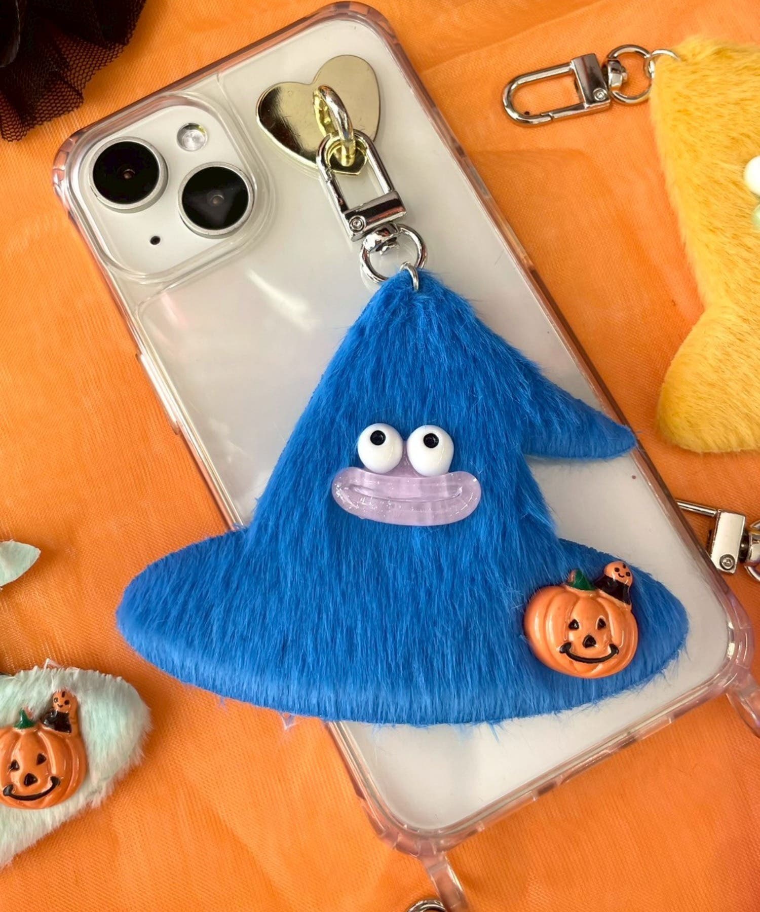 ミニトリックボウシモンスターぬいぐるみキーホルダー[品番