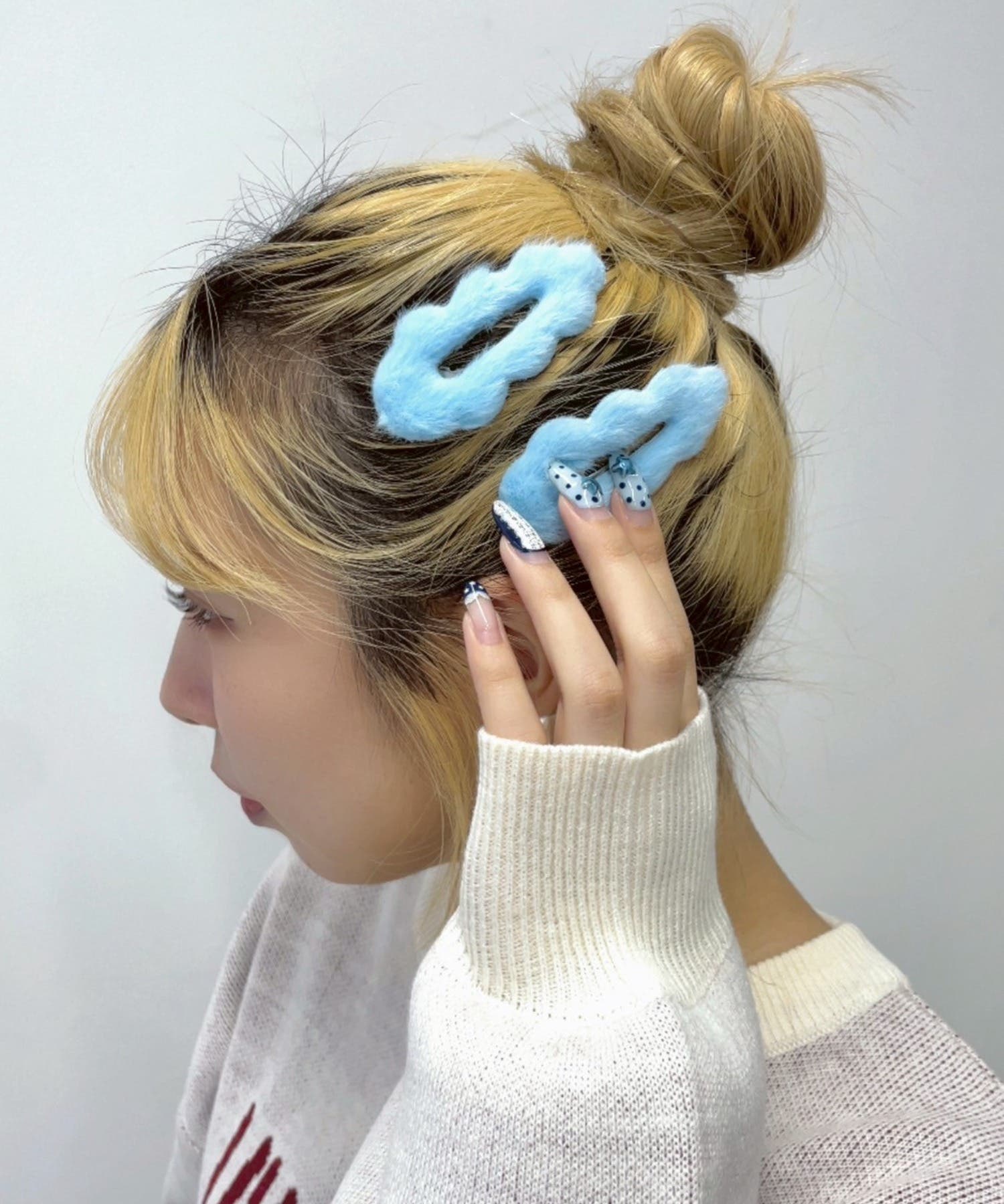 L2Pもこもこファーヘアピン[品番：WG010096357]｜WEGO【WOMEN
