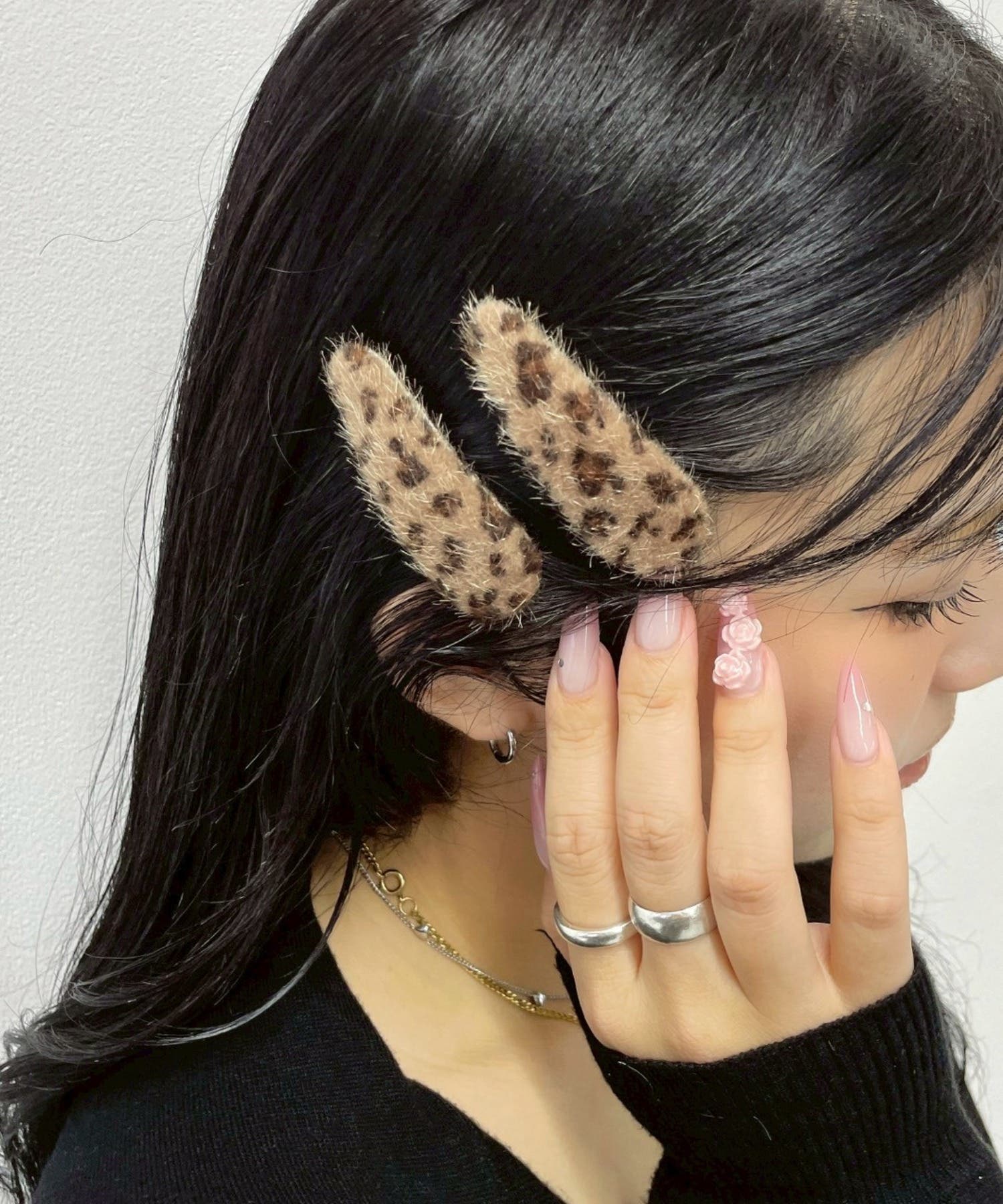 L2Pレオパードシャギーヘアピン[品番：WG010096369]｜WEGO【WOMEN