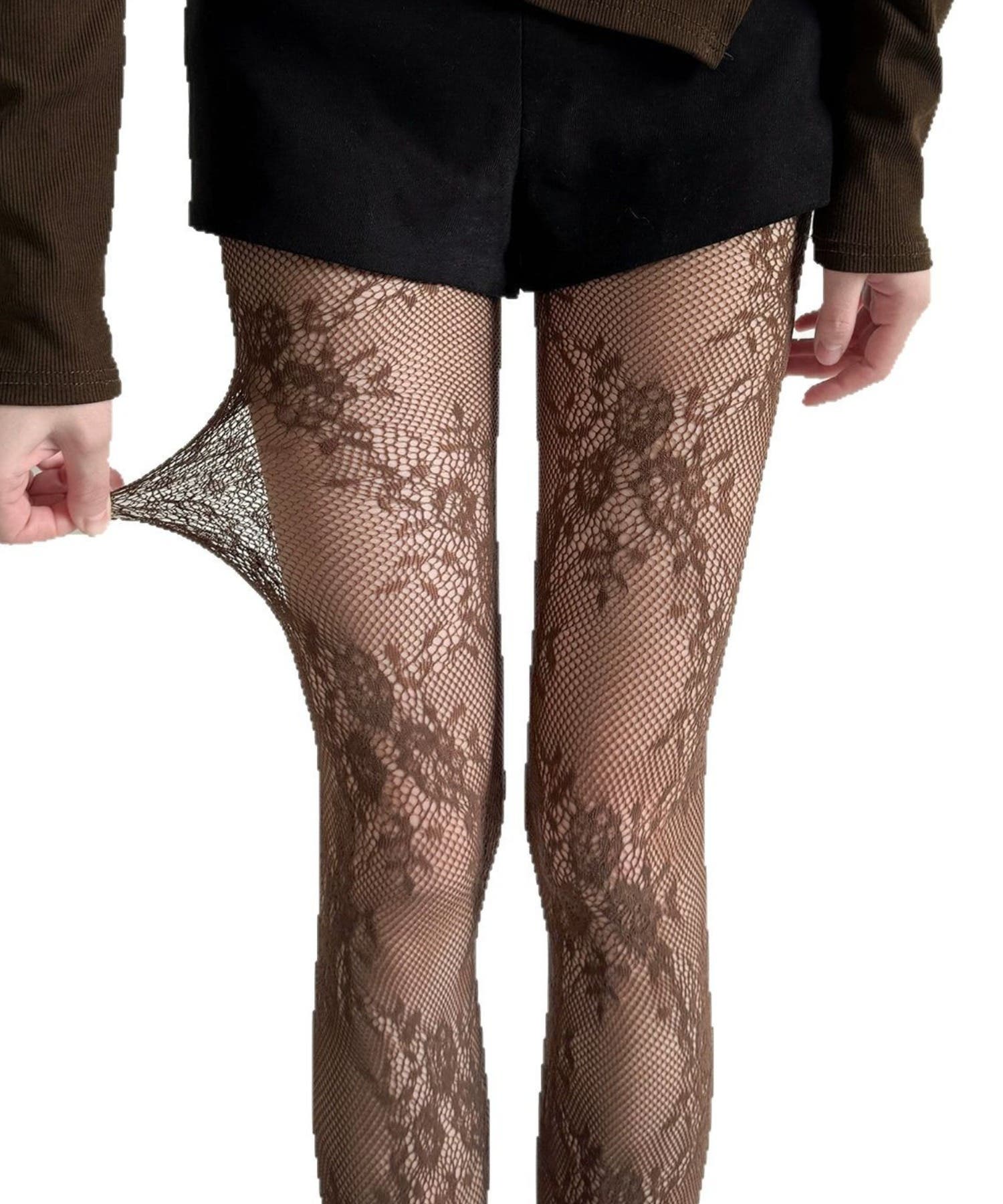 フラワー総レースタイツ[品番：WG010096946]｜WEGO【WOMEN】（ウィゴー
