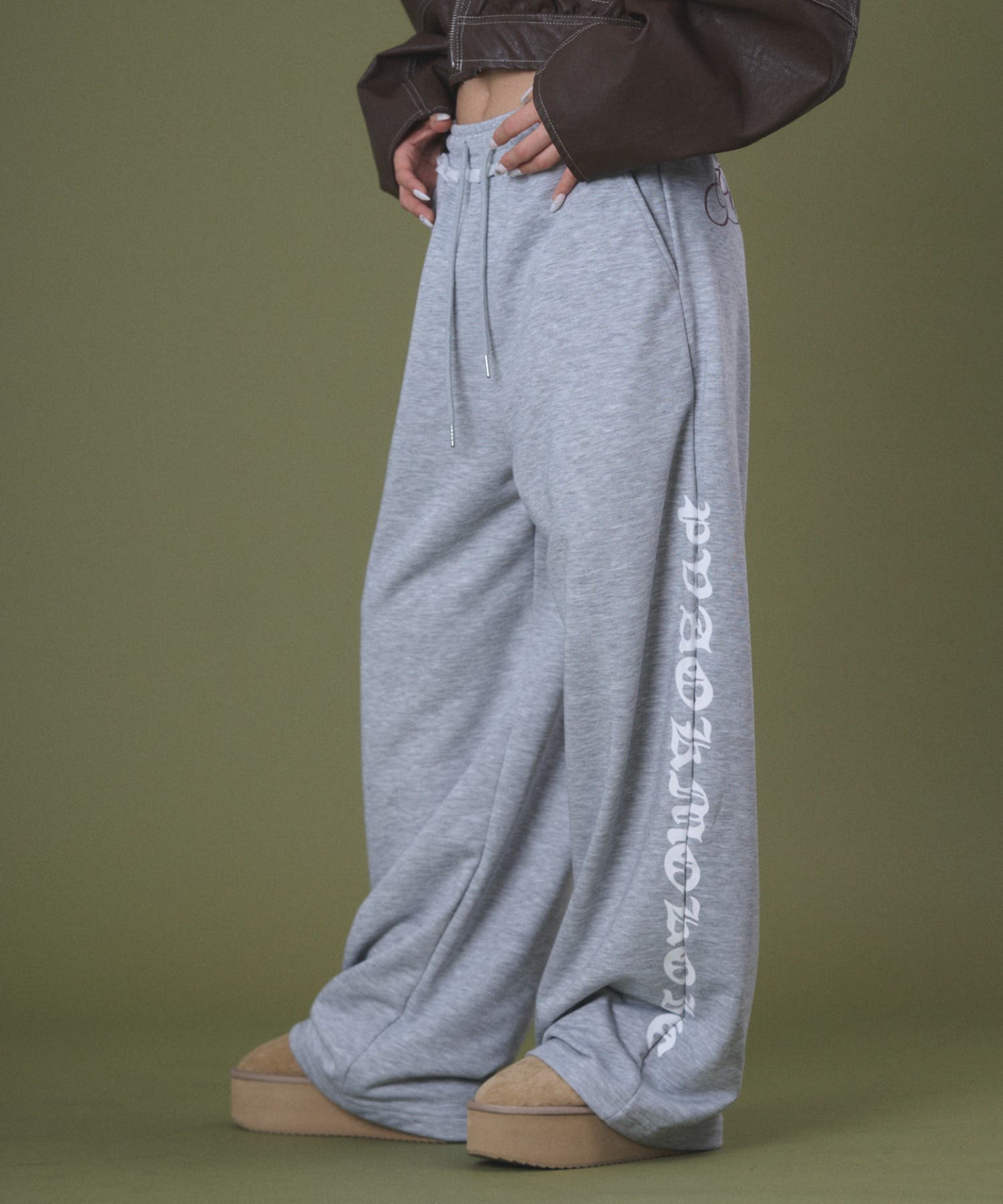 Y2Kプリントスウェットパンツ[品番：WG010097313]｜WEGO【WOMEN
