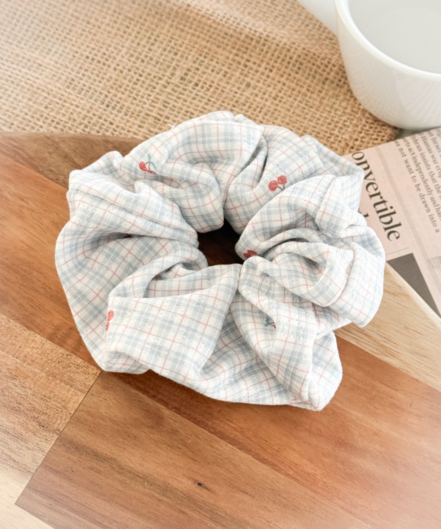 Lチェリーチェックシュシュ[品番：WG010097803]｜WEGO【WOMEN