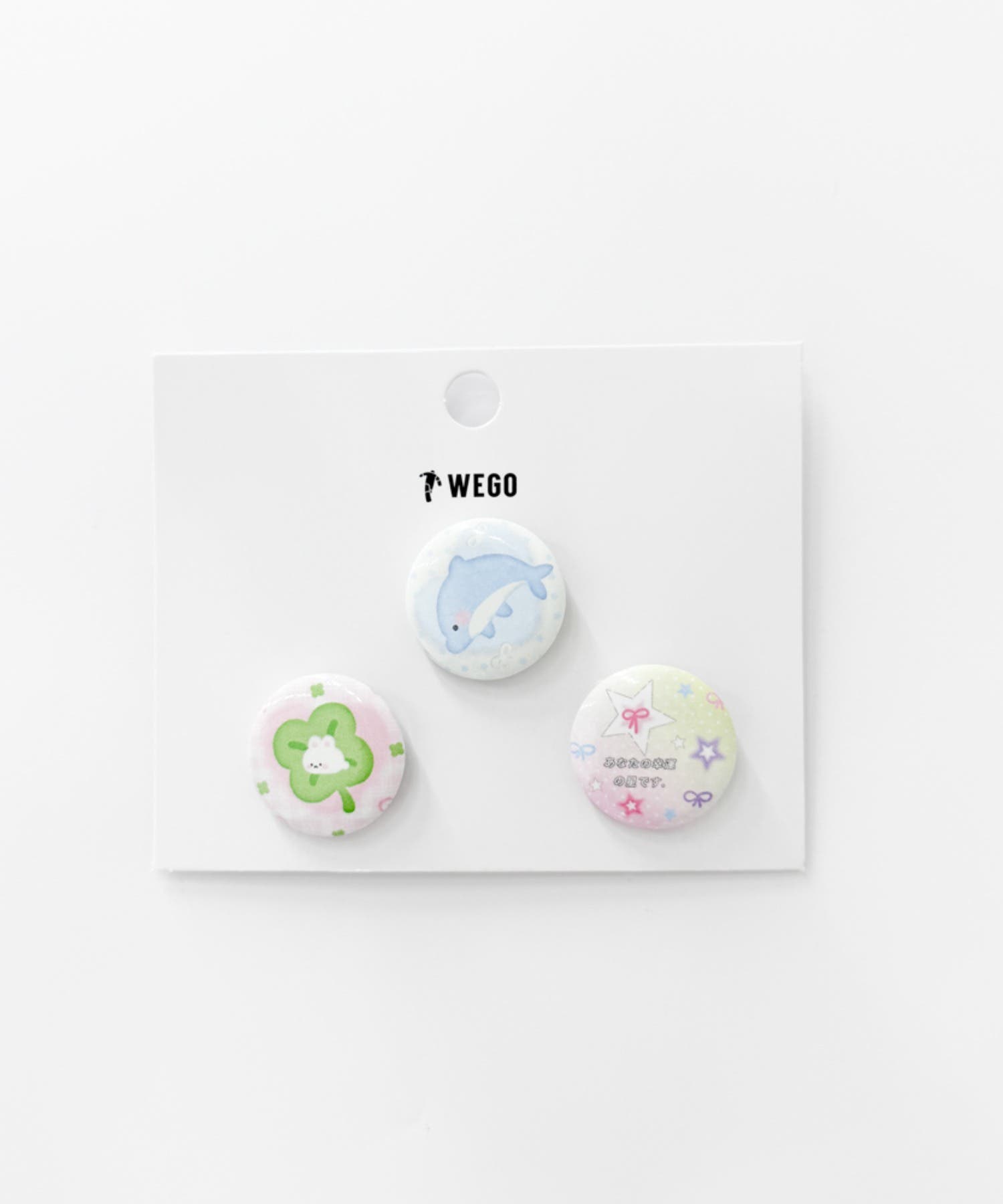 アソート缶バッジセットB[品番：WG010098334]｜WEGO【WOMEN