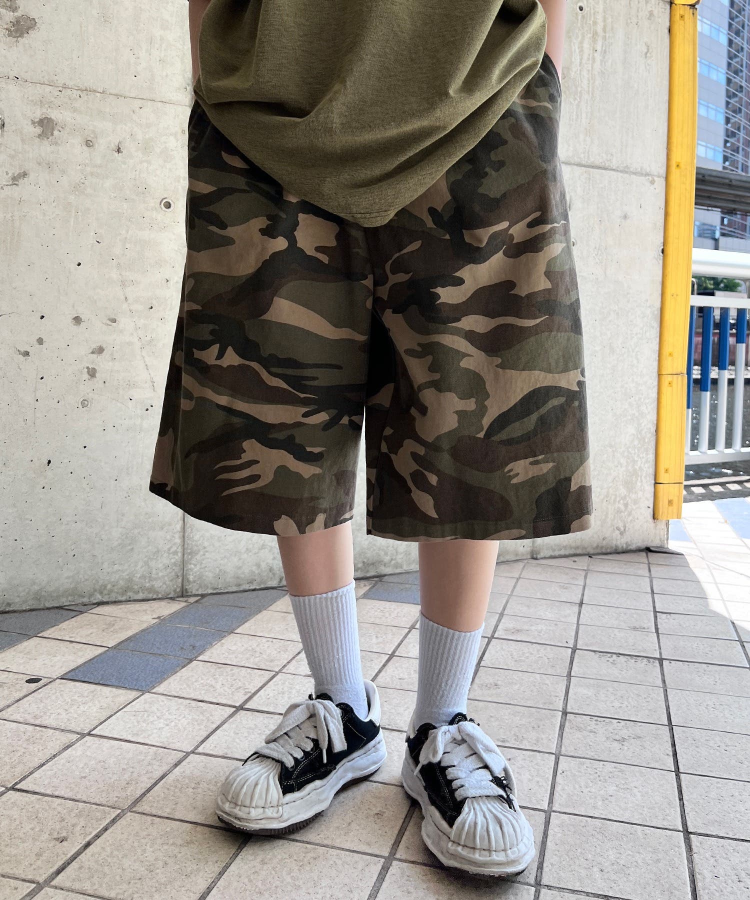 カモフラージュハーフパンツ[品番：WG010091429]｜WEGO【WOMEN