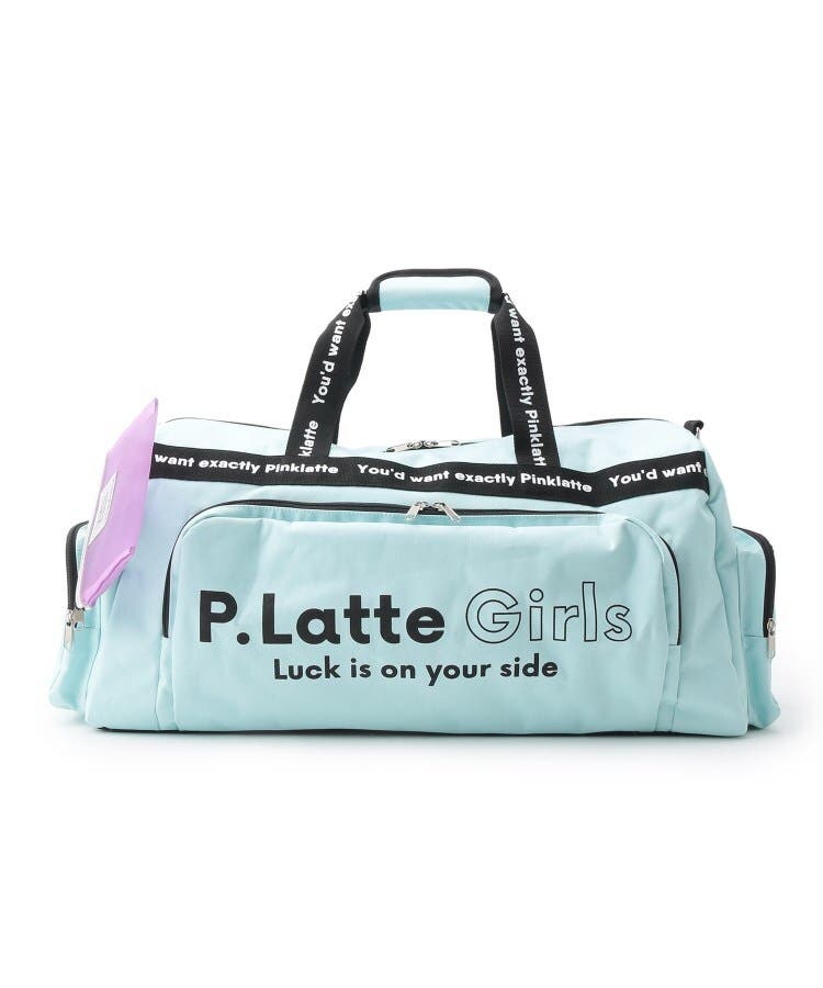 ロゴトラベルボストンバッグ[品番：WRDW0099249]｜PINK-latte
