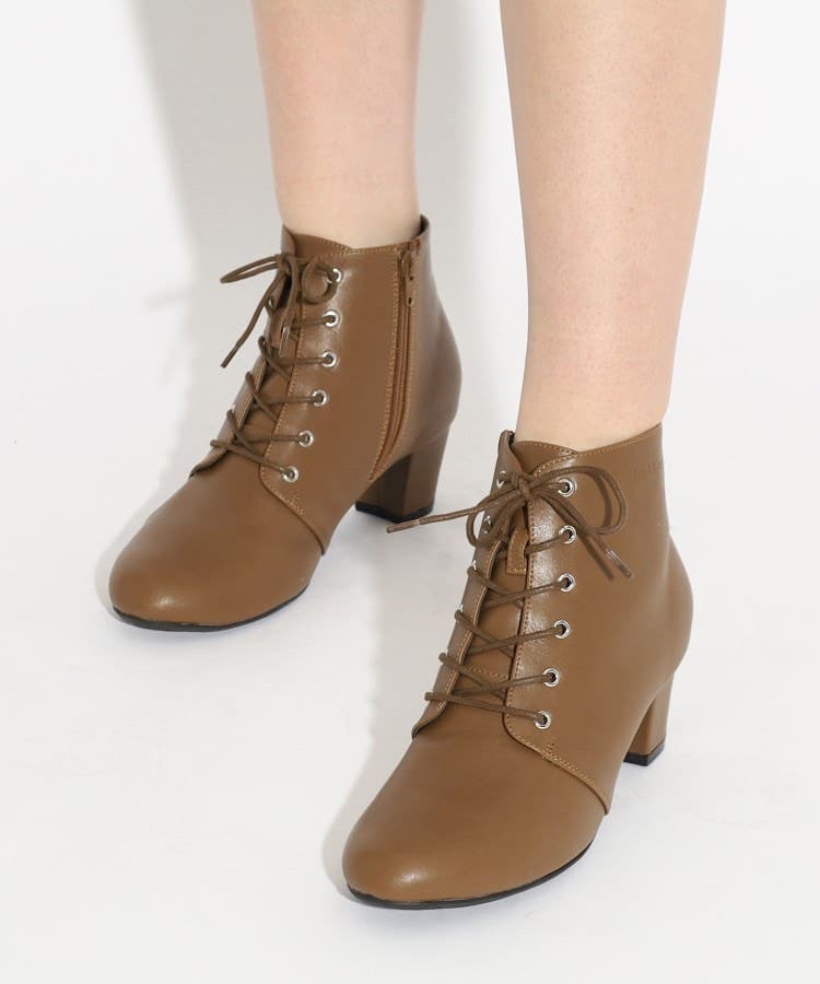 ◇太ヒールブーツ[品番：WRDW0170265]｜PINK-latte（ピンクラテ）の