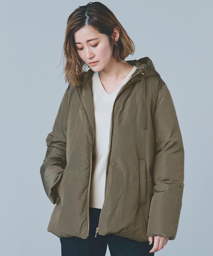 ◇機能も豊富!ミドル丈ダウンコート【ALLIDE】（ダウン