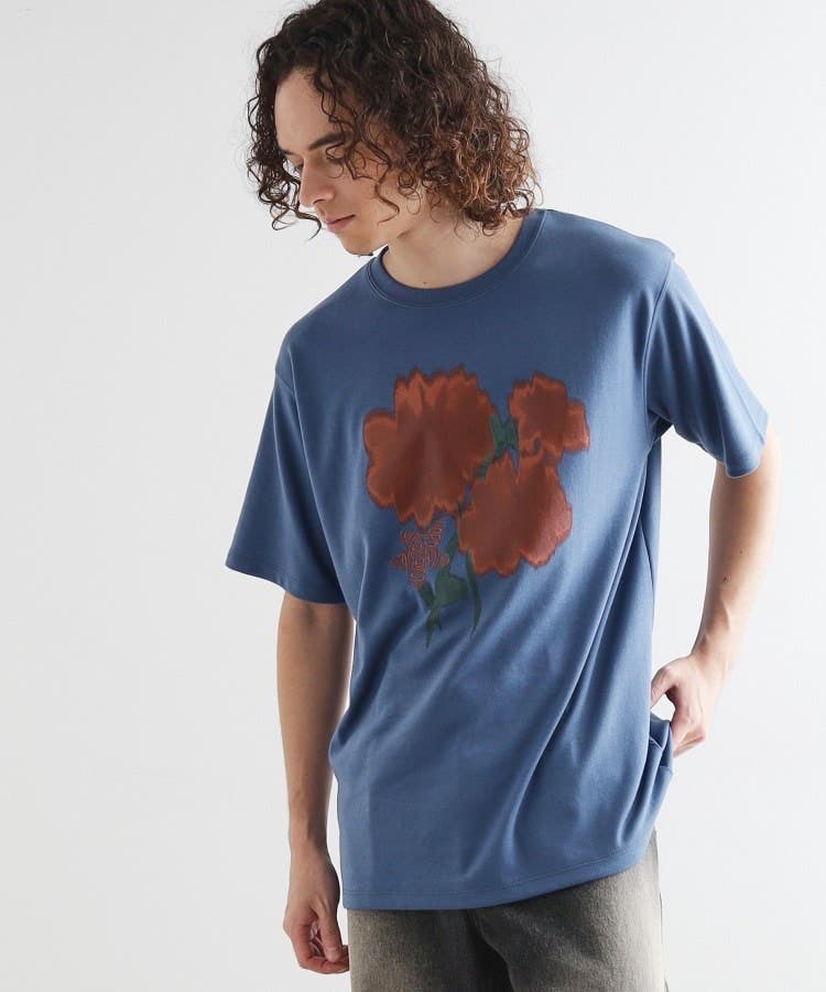 ボカシフラワーTシャツ[品番：WRDW0229903]｜tk.TAKEO KIKUCHI