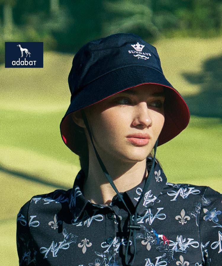 新レーベル ADABAT NAVY】バケットハット[品番：WRDW0214285]｜adabat