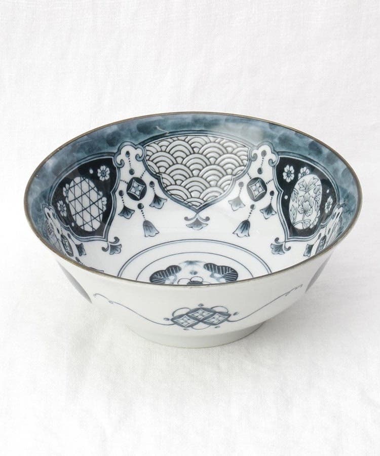 中国　染付菊紋鉢　送料込み0506 中国 染付菊紋鉢 送料込み0506 中国 染付菊紋鉢 送料込み0506 染付の