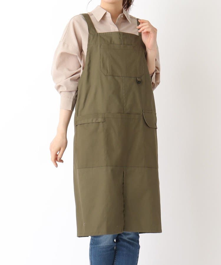 MARKET エプロン カーキ[品番：WRDW0164645]｜212 KITCHEN STORE