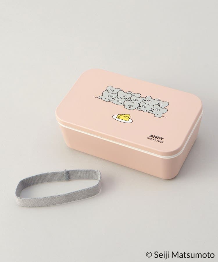 スクエアランチボックス 600ml PK ＜ANDY THE MOUSE＞[品番
