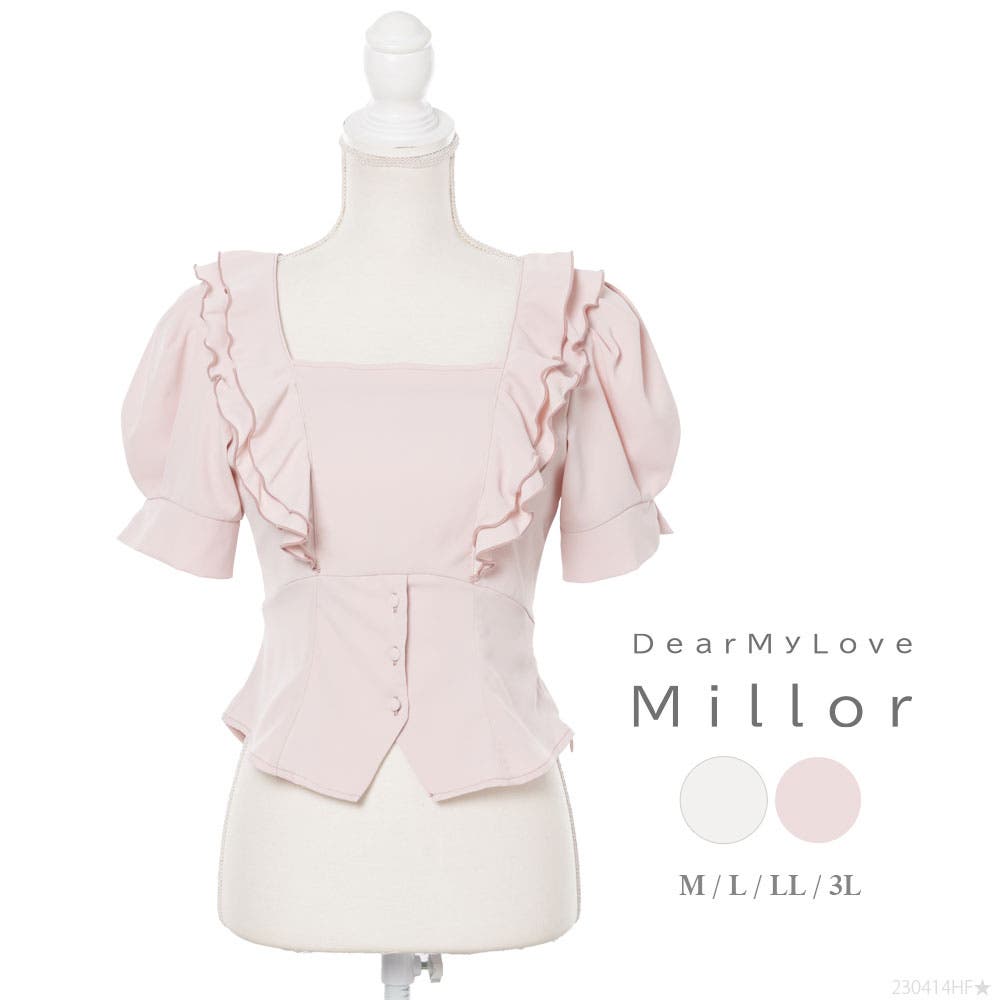 Angelフリルブラウス 量産型 地雷系 夢展望[品番：YU000046452