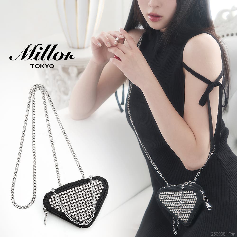 マイクロミニクリスタルショルダー 量産型 地雷系 夢展望[品番