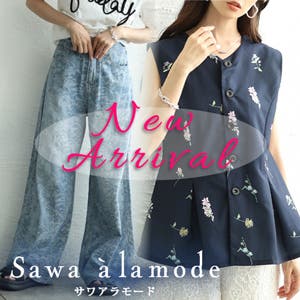 旬な存在感♡ボタニカル柄ルーズデニムパンツ他☆新作発表☆