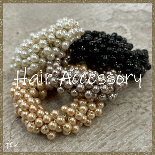 【feu】テクニックいらずのヘアアクセ