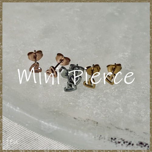 【feu】毎日に溶け込むミニピアス