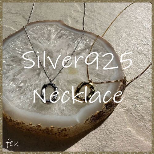 【feu】SILVER925ネックレス特集