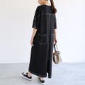 【and Me（アンドミー）】楽ちんTシャツワンピ♪